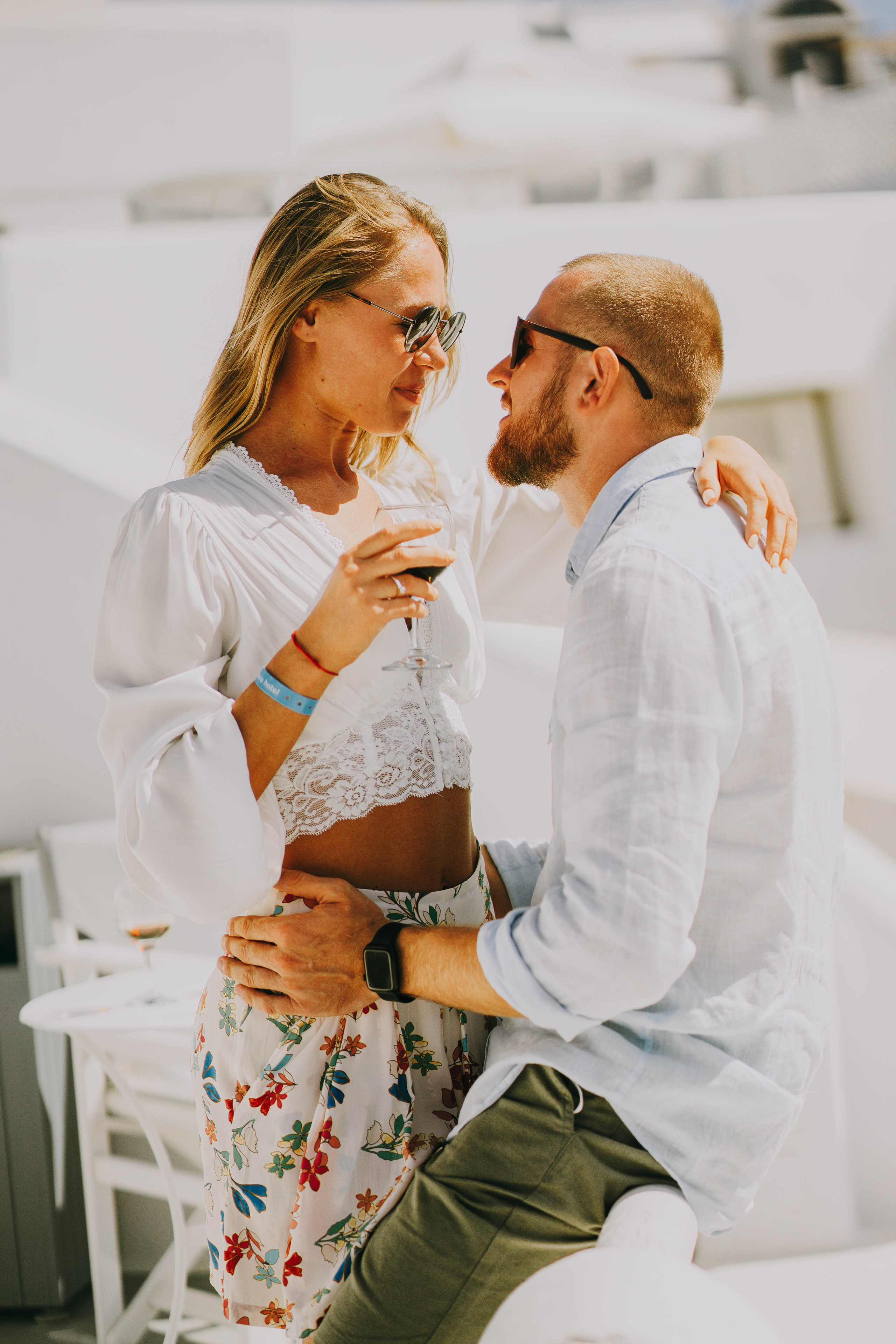 Love in Santorini. Фотограф в Греции на Родосе Александра Макиди