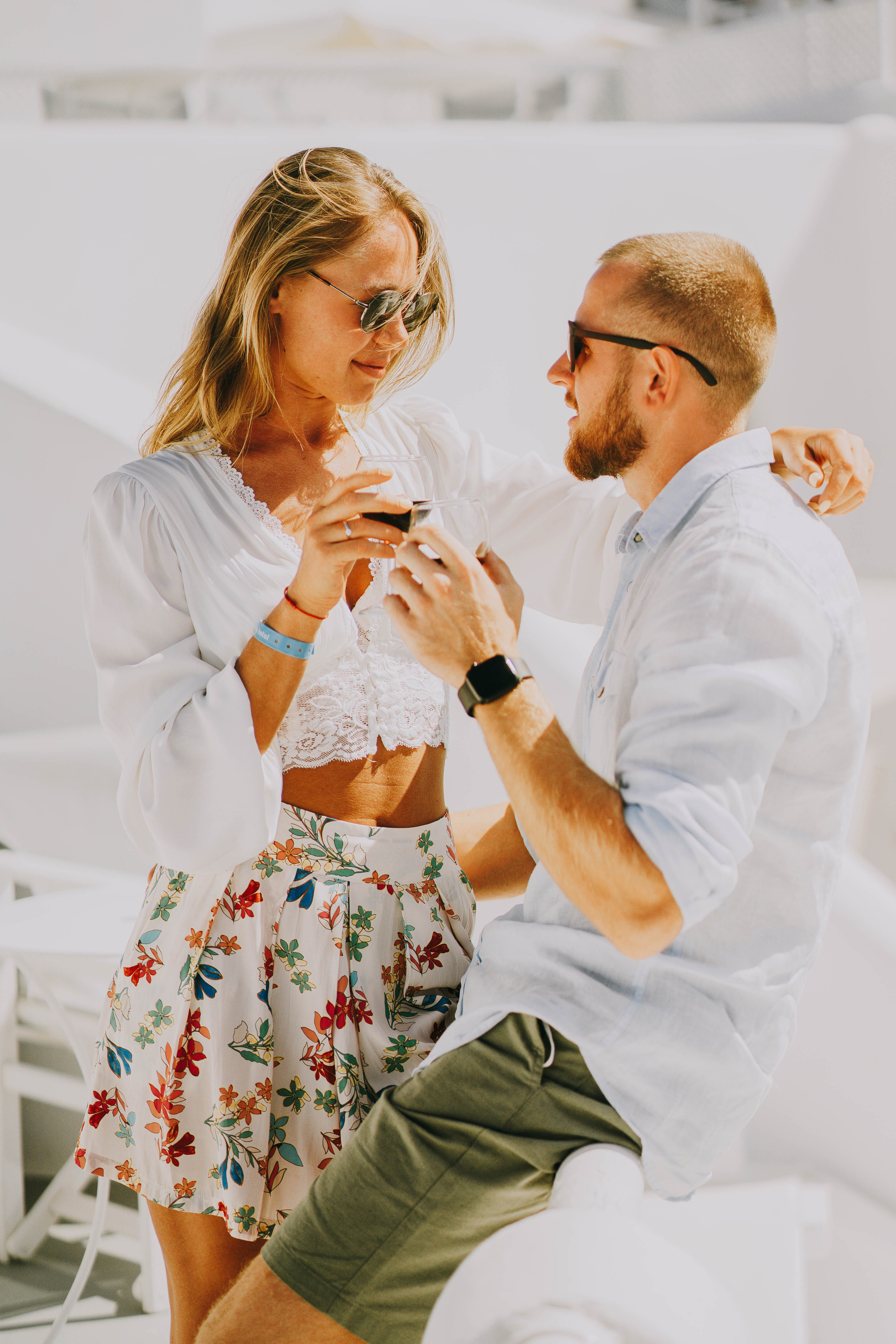 Love in Santorini. Фотограф в Греции на Родосе Александра Макиди