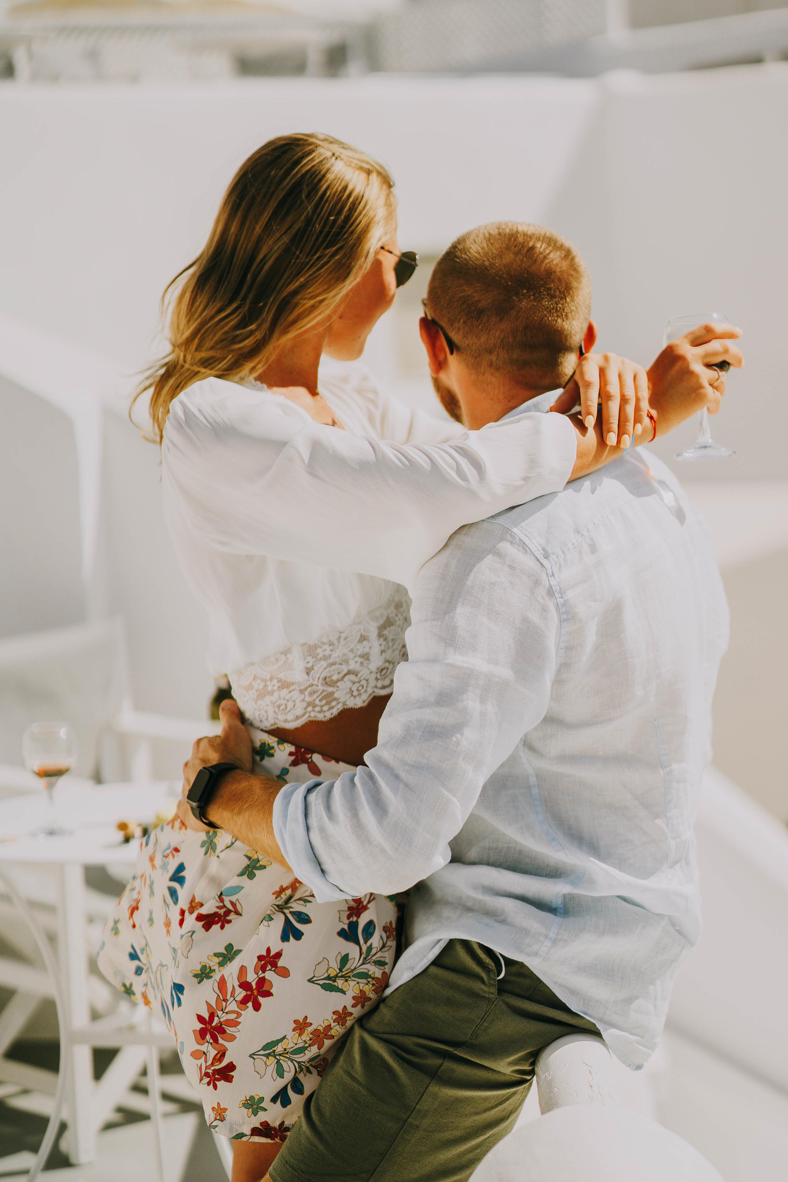 Love in Santorini. Фотограф в Греции на Родосе Александра Макиди