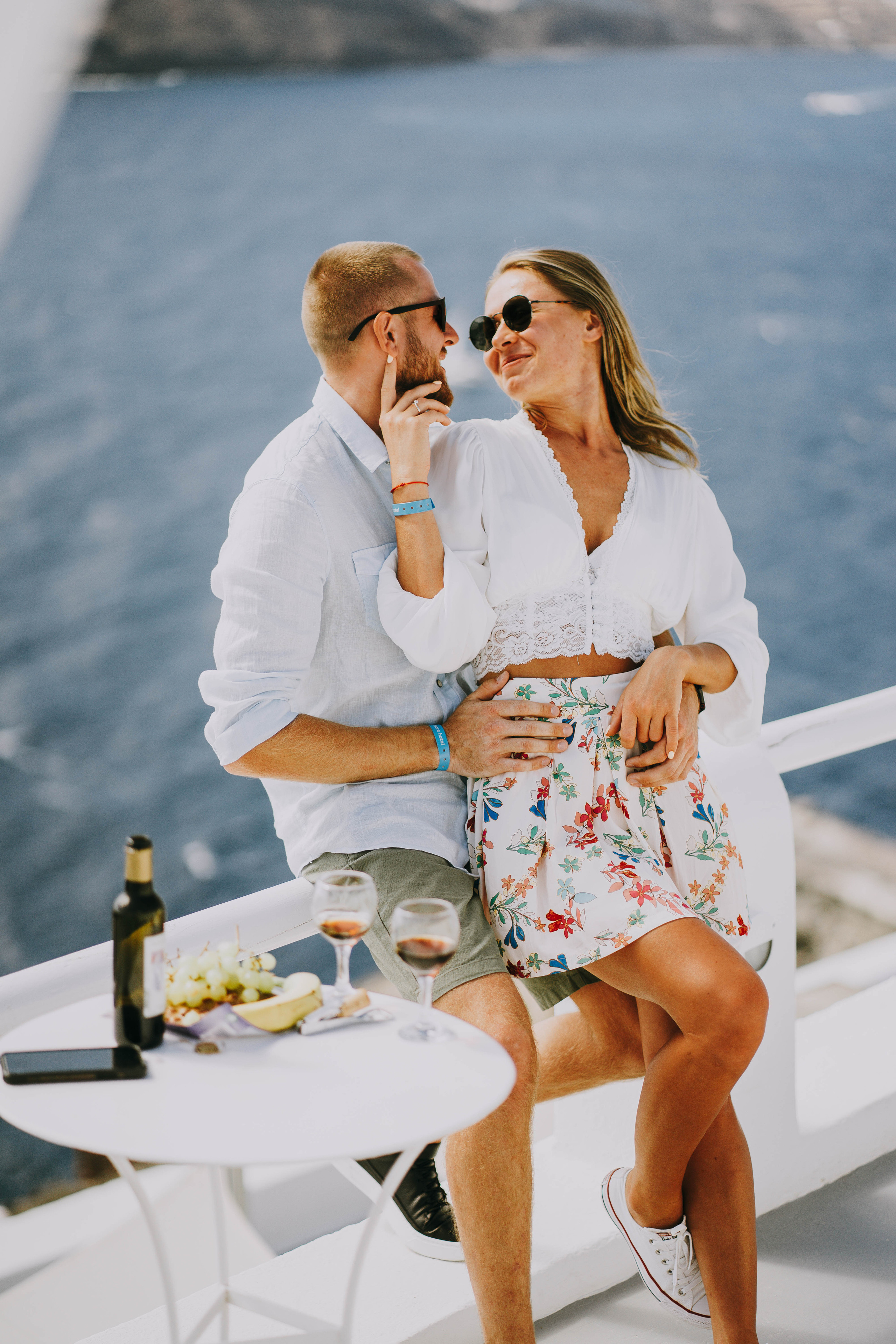 Love in Santorini. Фотограф в Греции на Родосе Александра Макиди