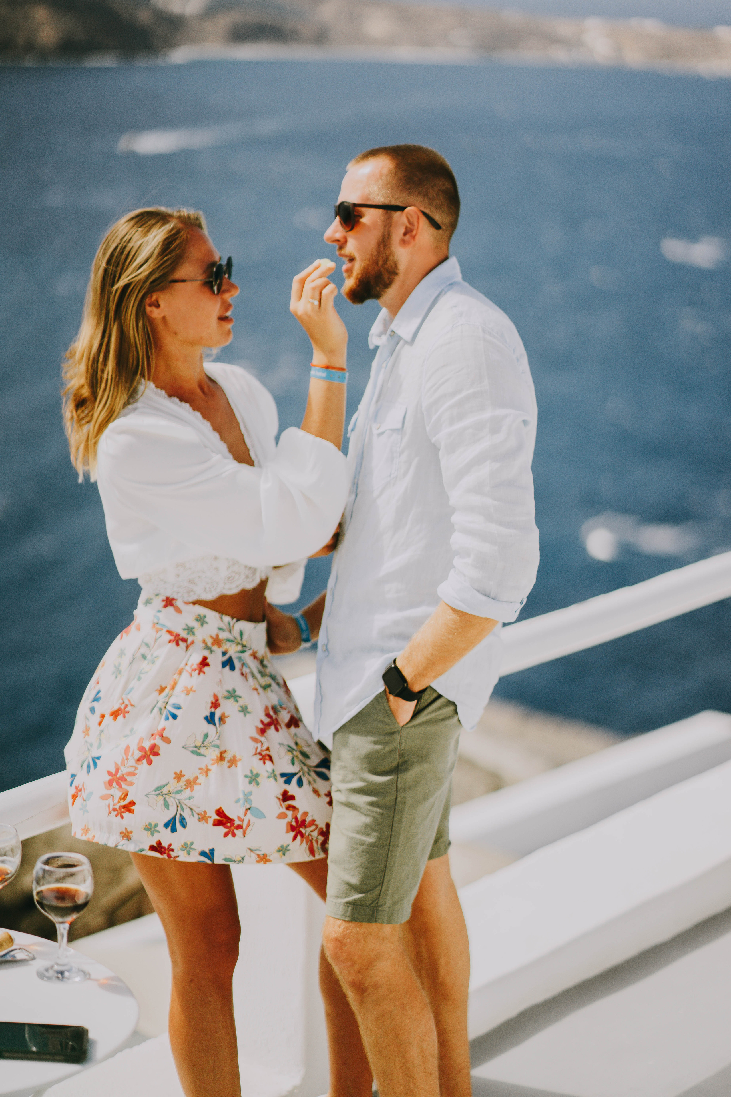 Love in Santorini. Фотограф в Греции на Родосе Александра Макиди