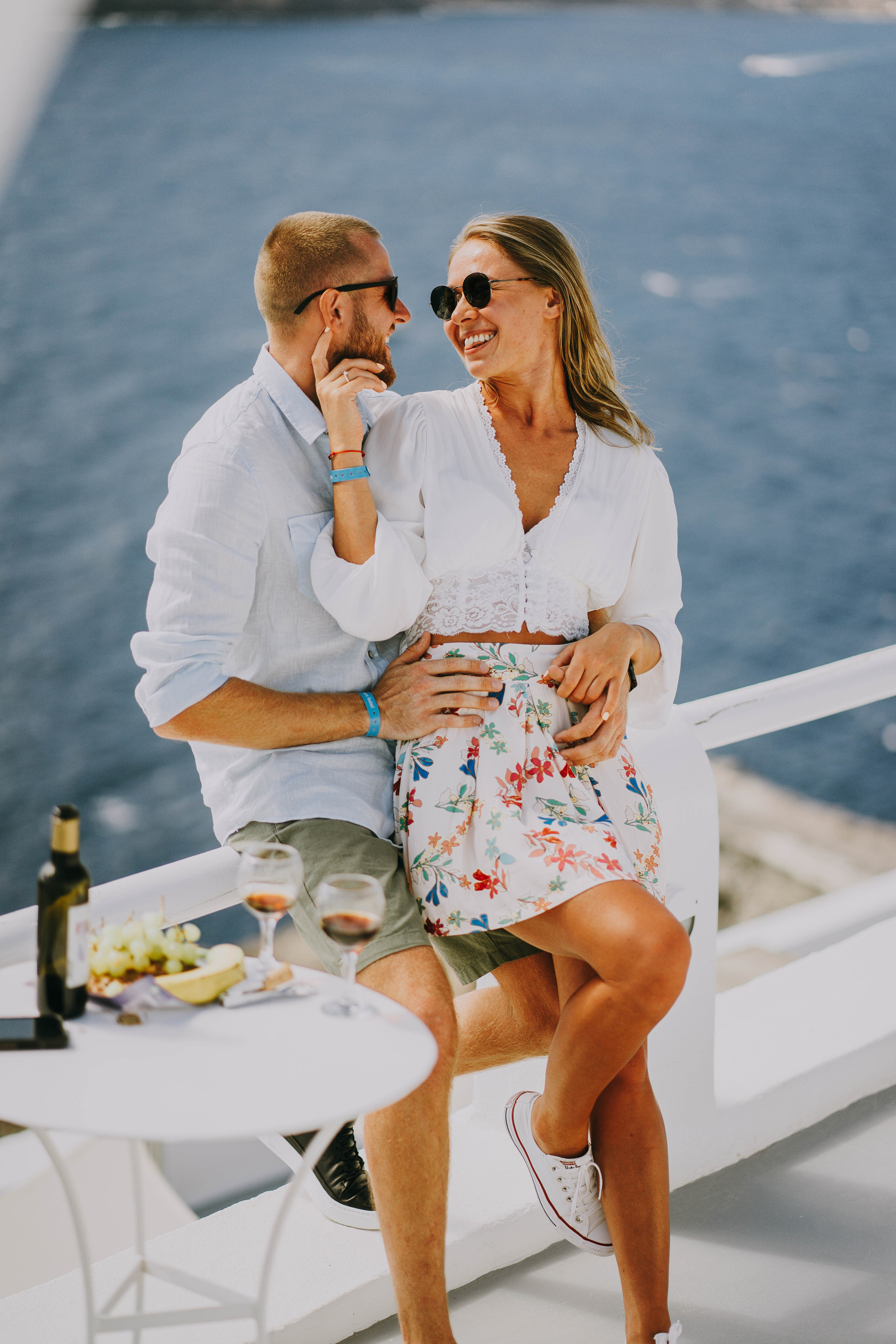 Love in Santorini. Фотограф в Греции на Родосе Александра Макиди