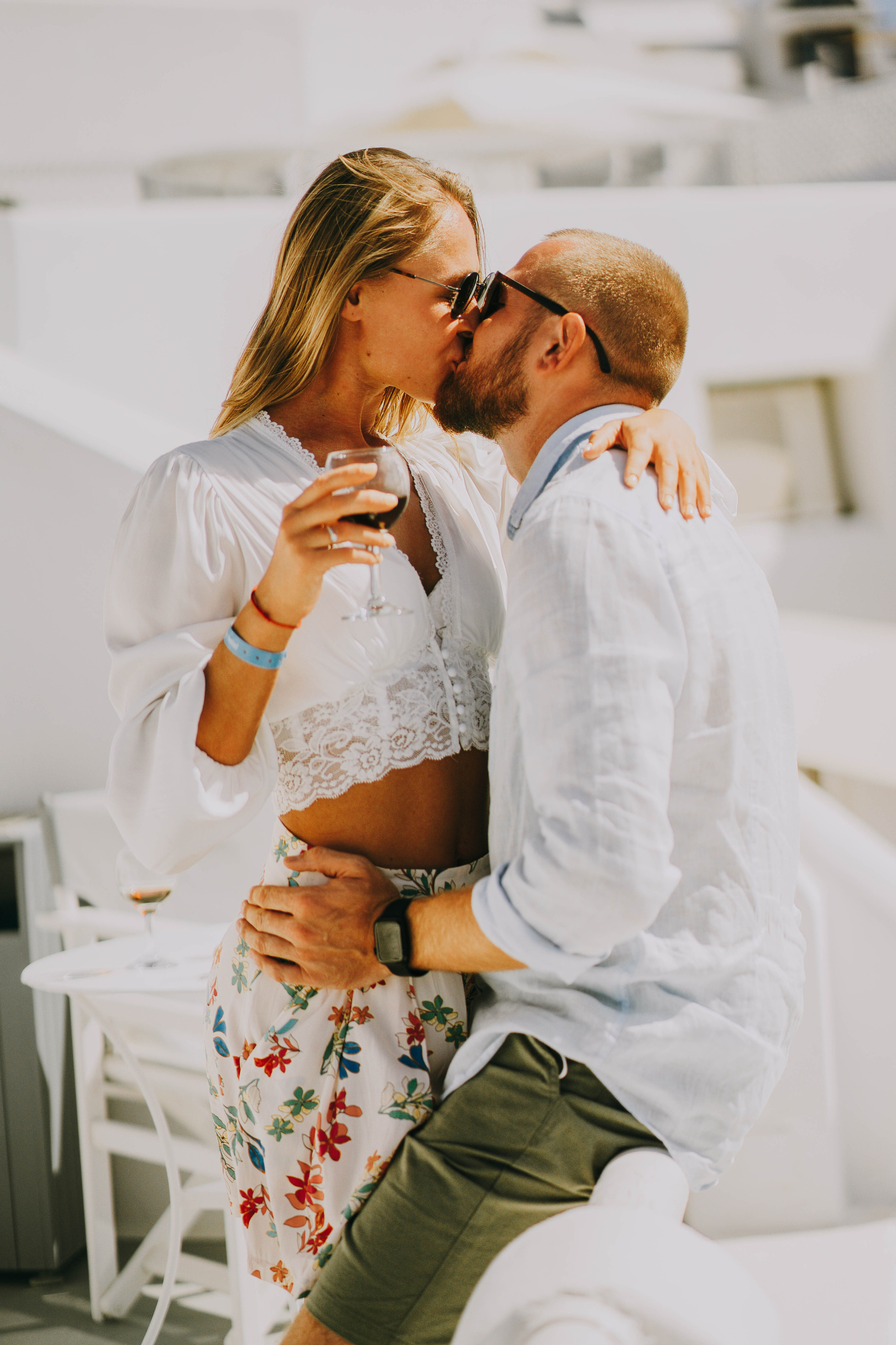 Love in Santorini. Фотограф в Греции на Родосе Александра Макиди