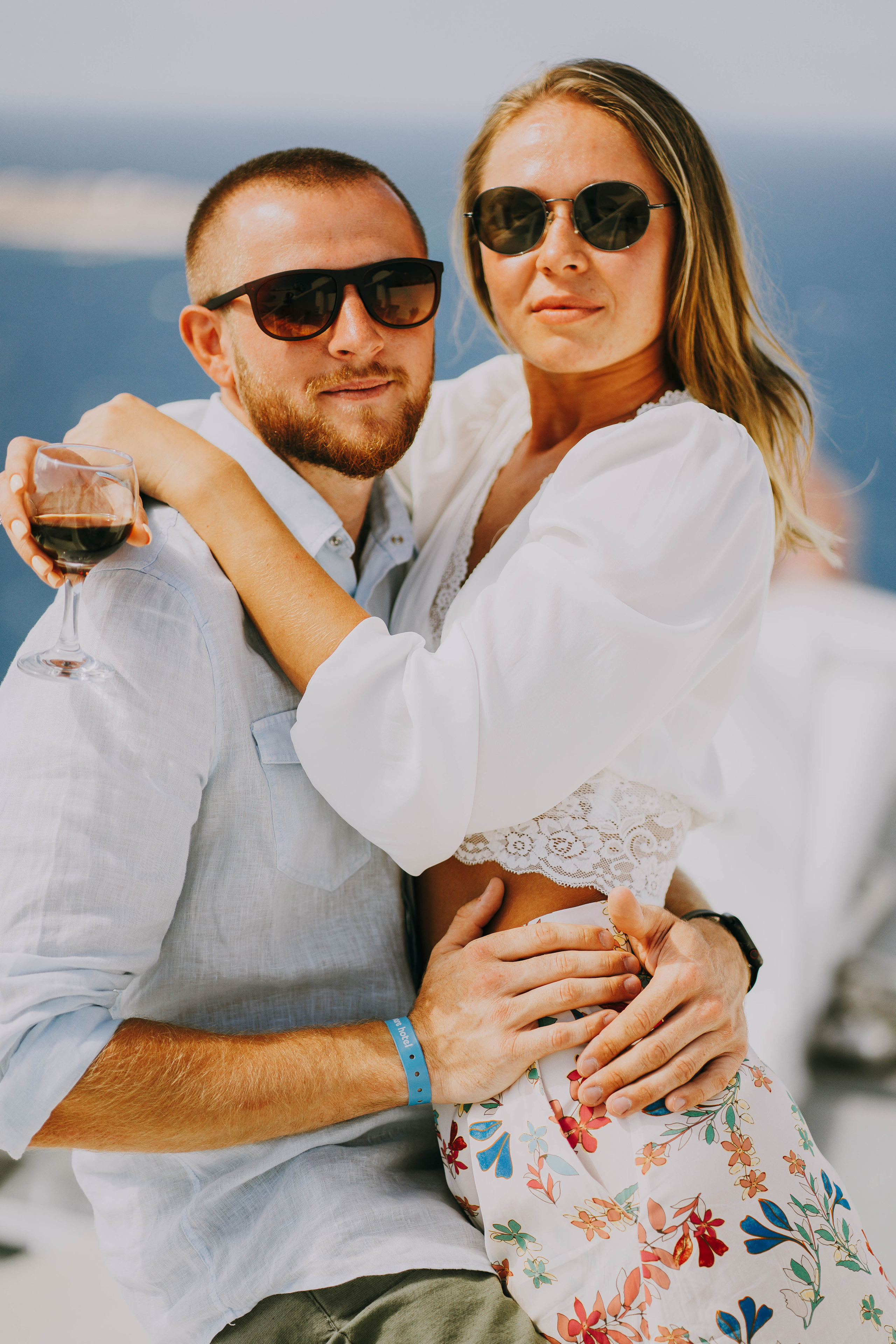 Love in Santorini. Фотограф в Греции на Родосе Александра Макиди