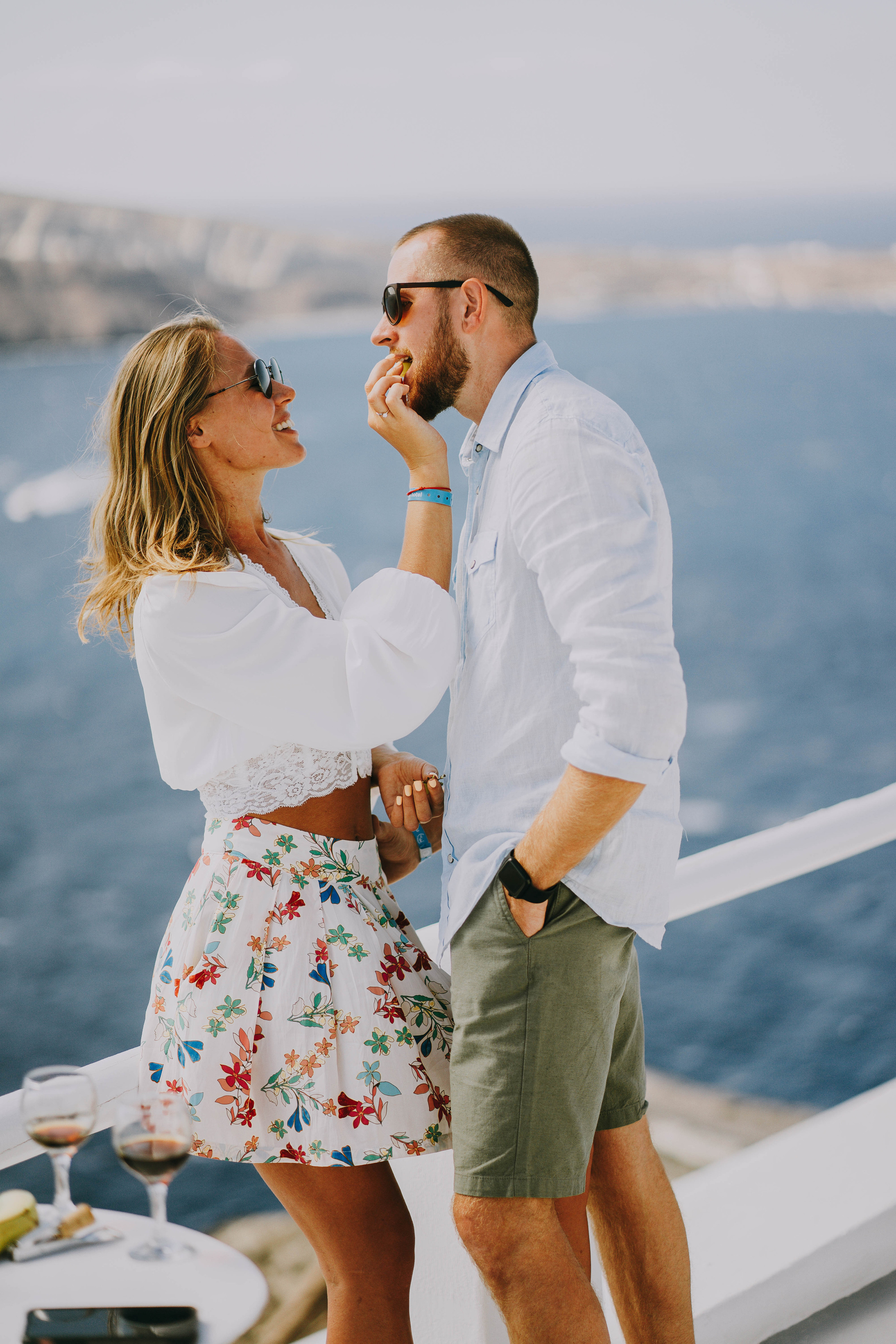 Love in Santorini. Фотограф в Греции на Родосе Александра Макиди