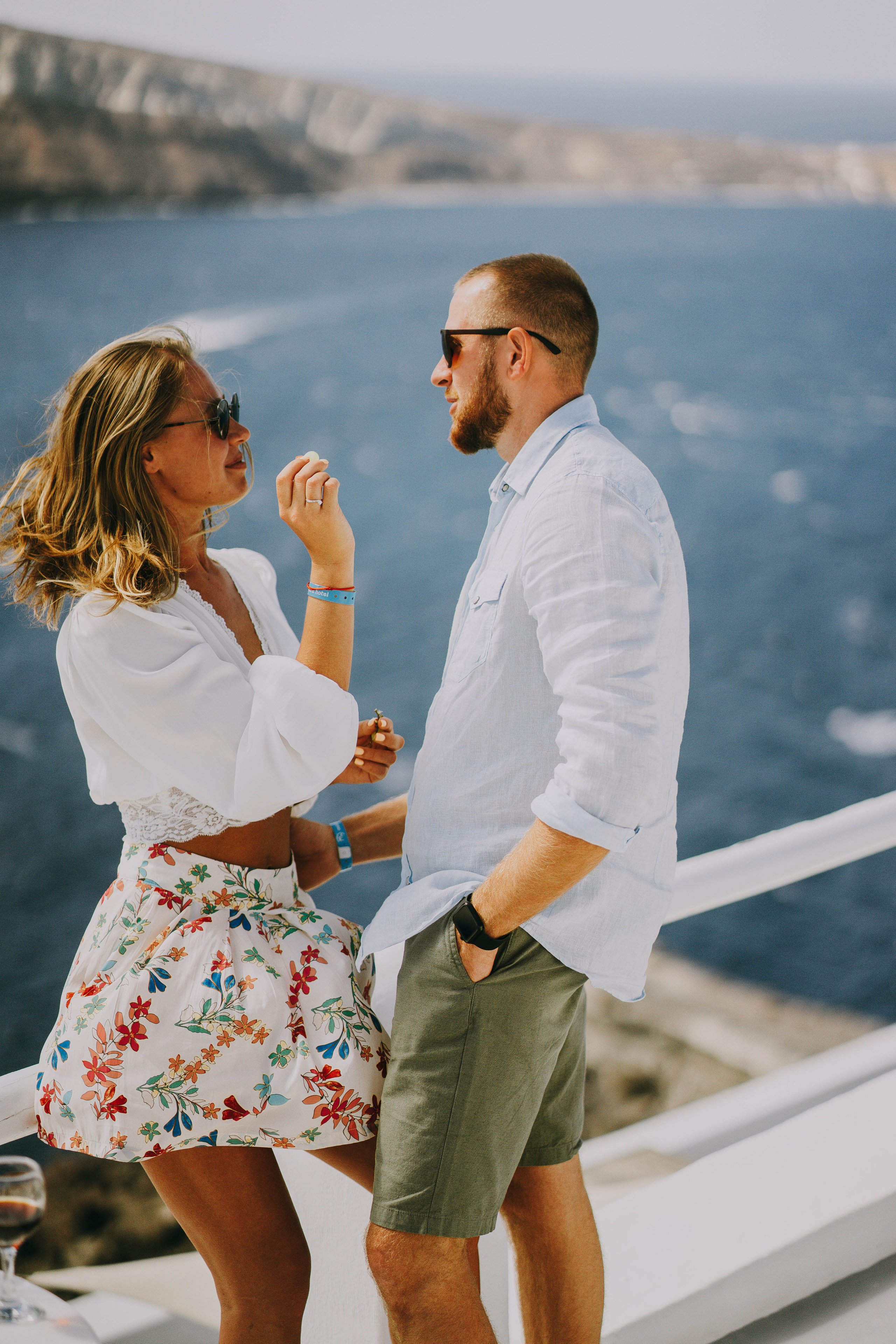 Love in Santorini. Фотограф в Греции на Родосе Александра Макиди