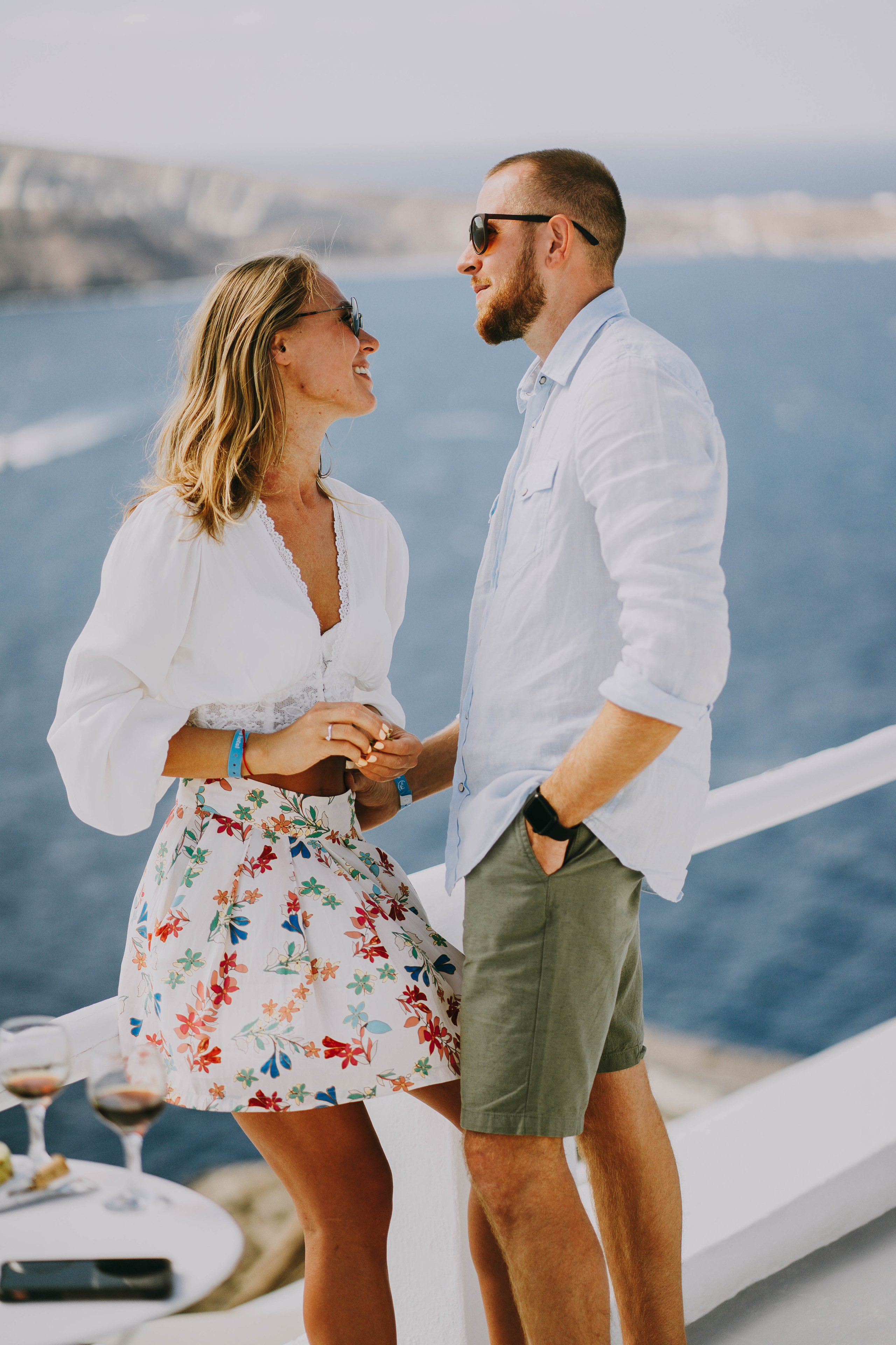 Love in Santorini. Фотограф в Греции на Родосе Александра Макиди