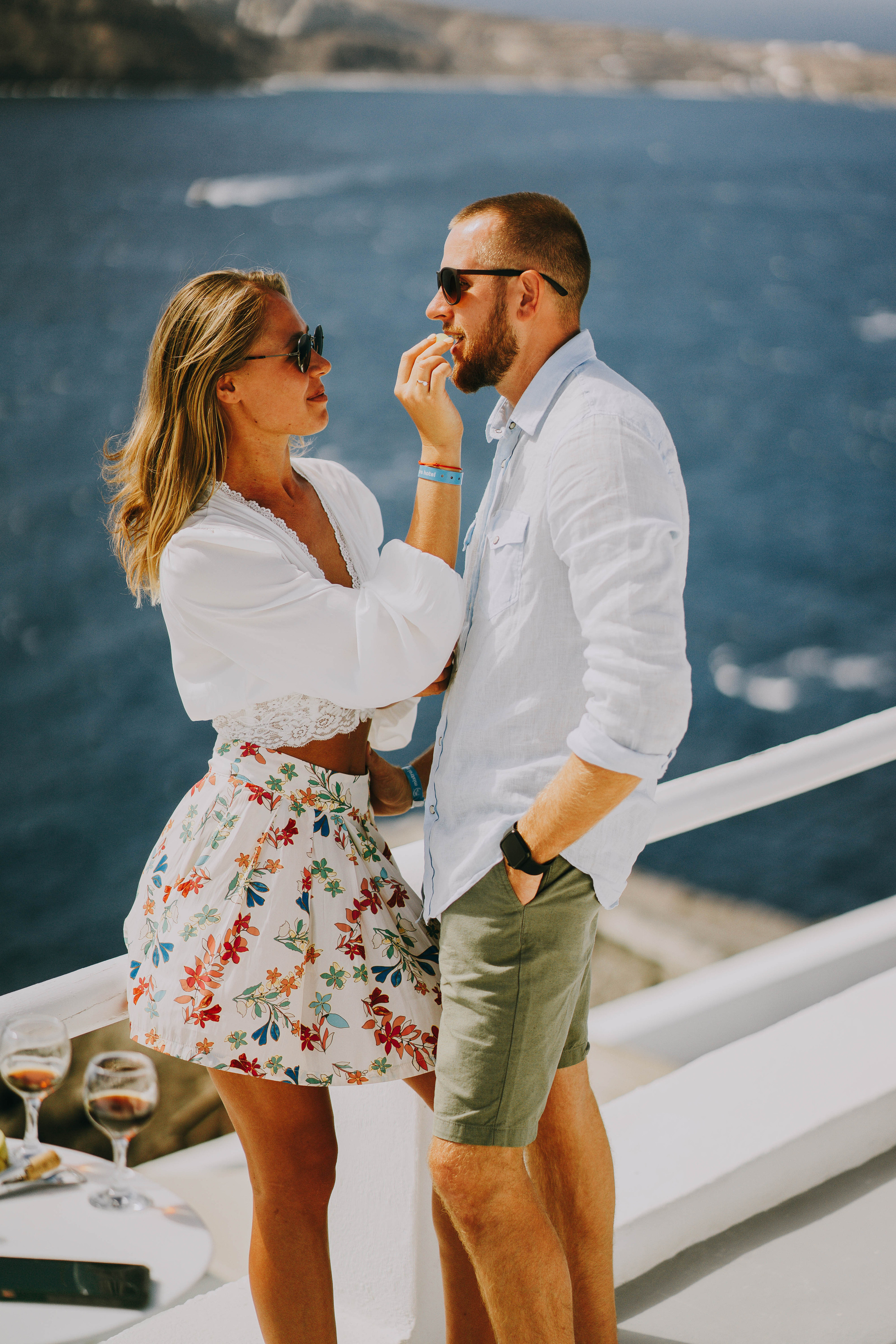 Love in Santorini. Фотограф в Греции на Родосе Александра Макиди