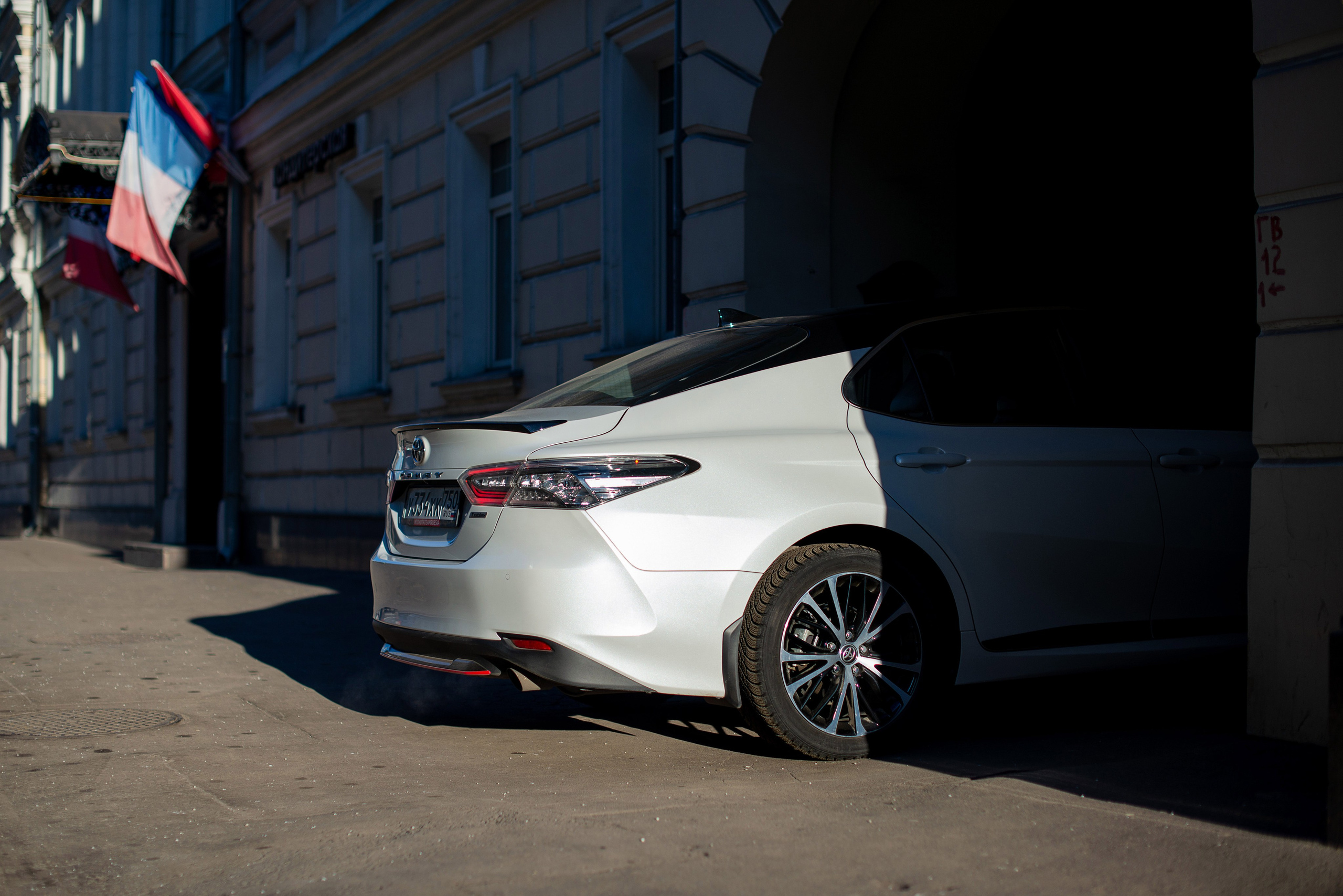 Фотосъемка автомобиля Toyota Camry. ФОТОГРАФ МЕКСИКА КИНТАНА-РОО