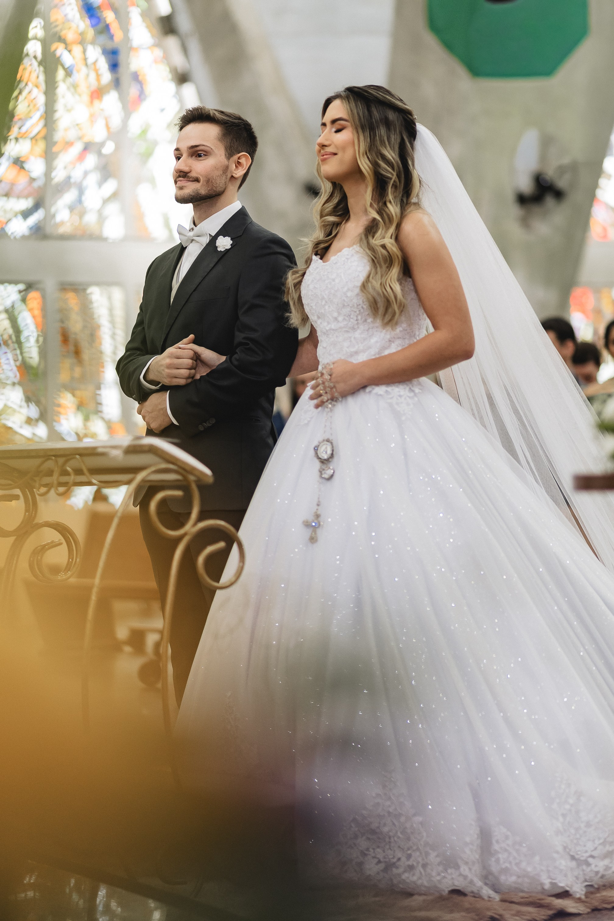 Heloisa e Andre casamento na catedral de maringa. Fotografo de casamento I Claudinei Moura