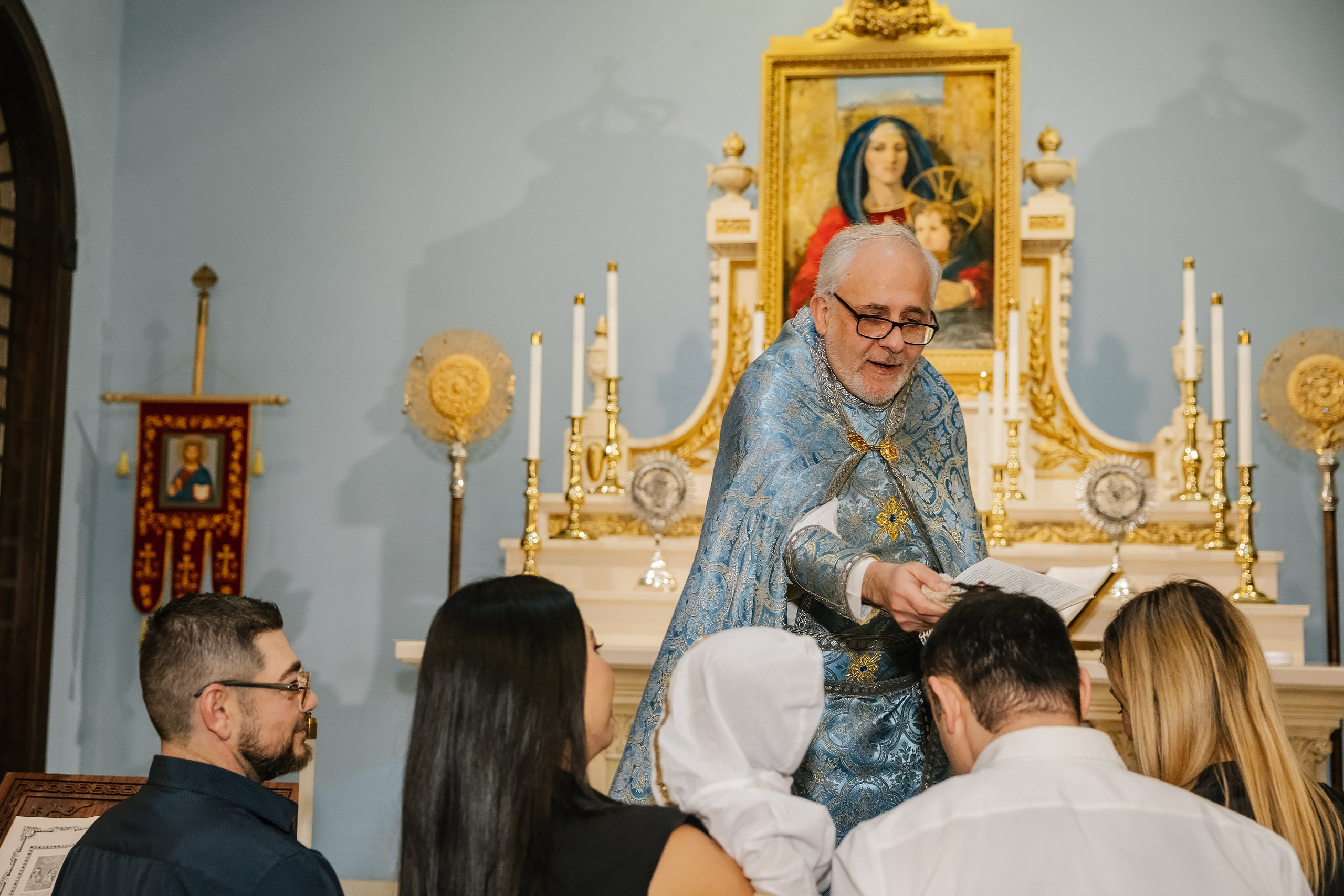 12.13.2025 Christening. Wedding family event photographer in Chicago Nick Yushevich