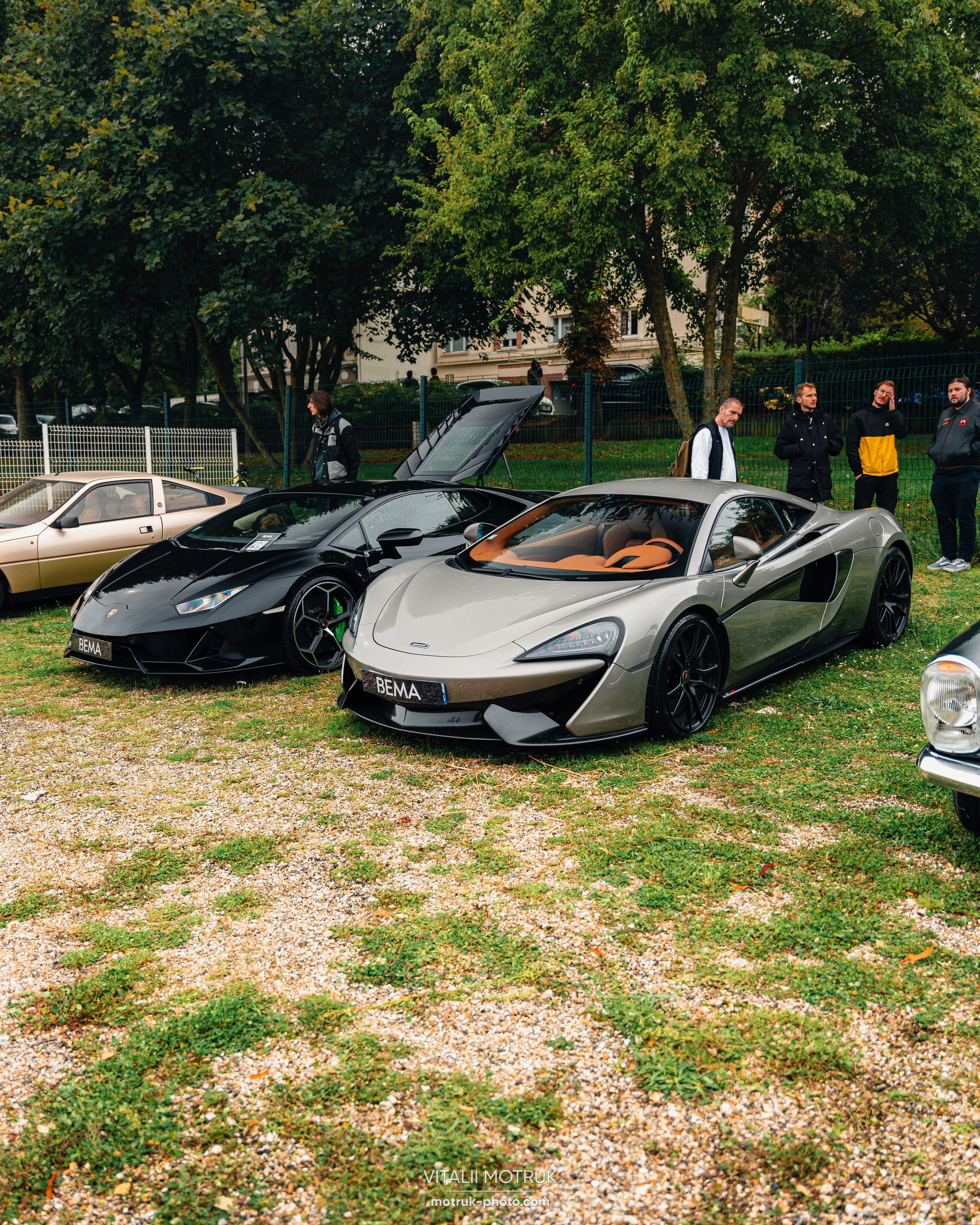 Cars and Coffee 29 septembre 2024. Photographe de voitures à Paris — Vitalii Motruk