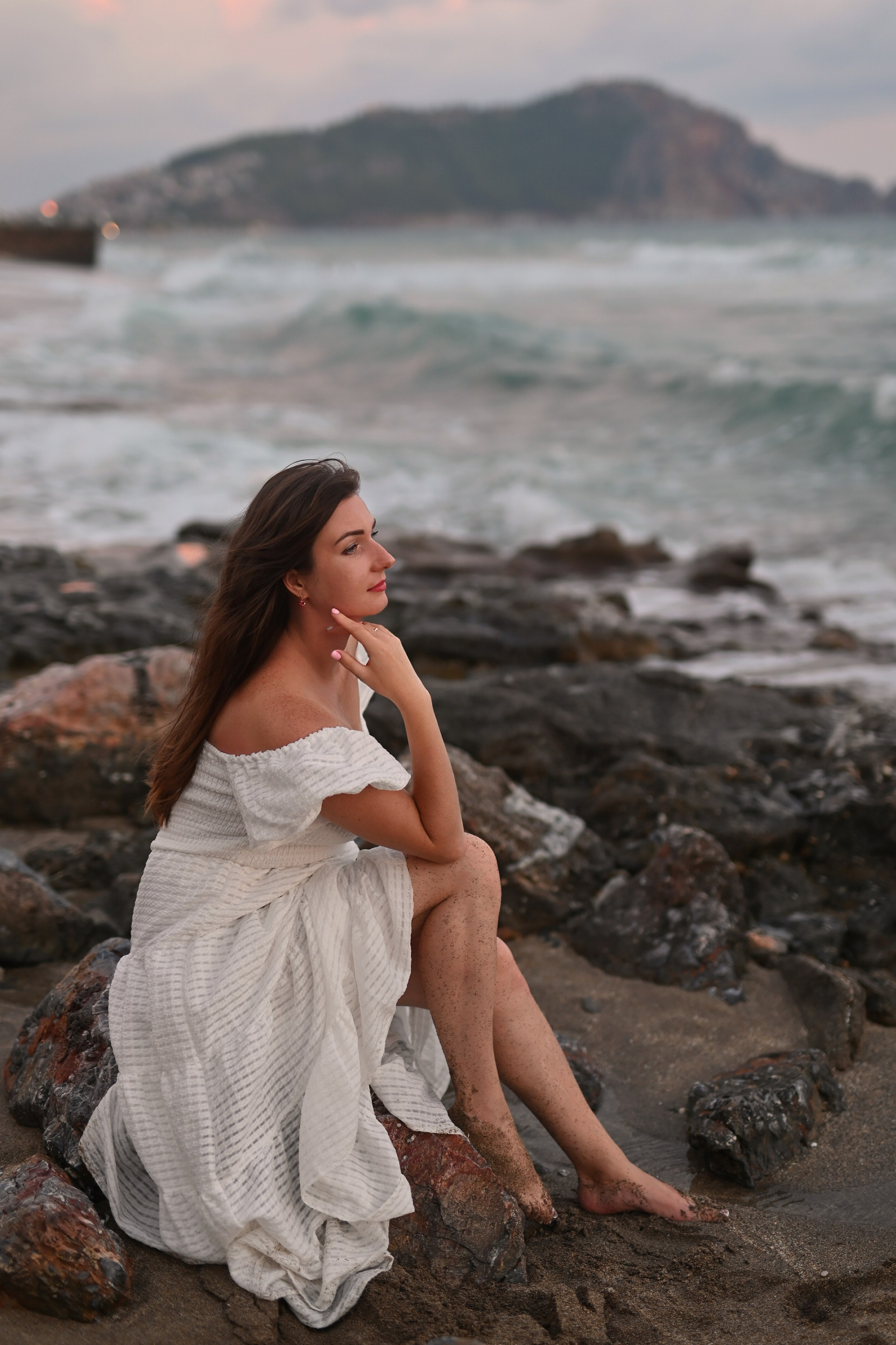 Индивидуальные съемки на пляже — Клеопатра. Photographer in Alanya, Side, Manavgat. Türkiye