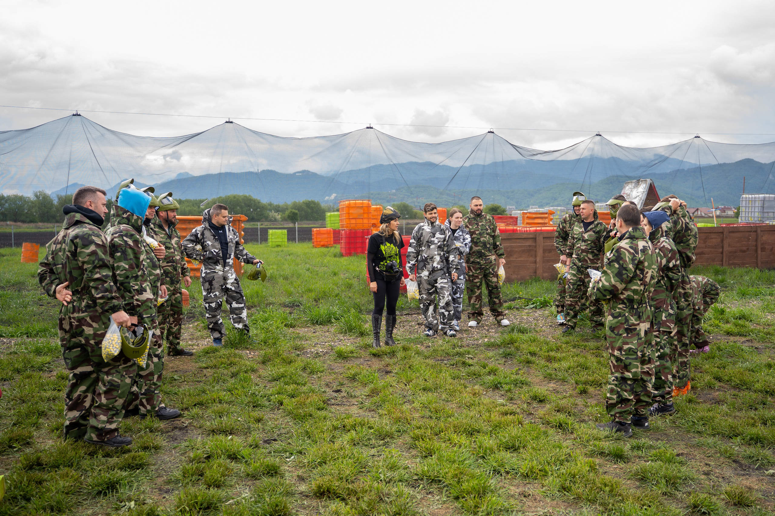 Deschidere Arena Paintball Brasov. Adelinne