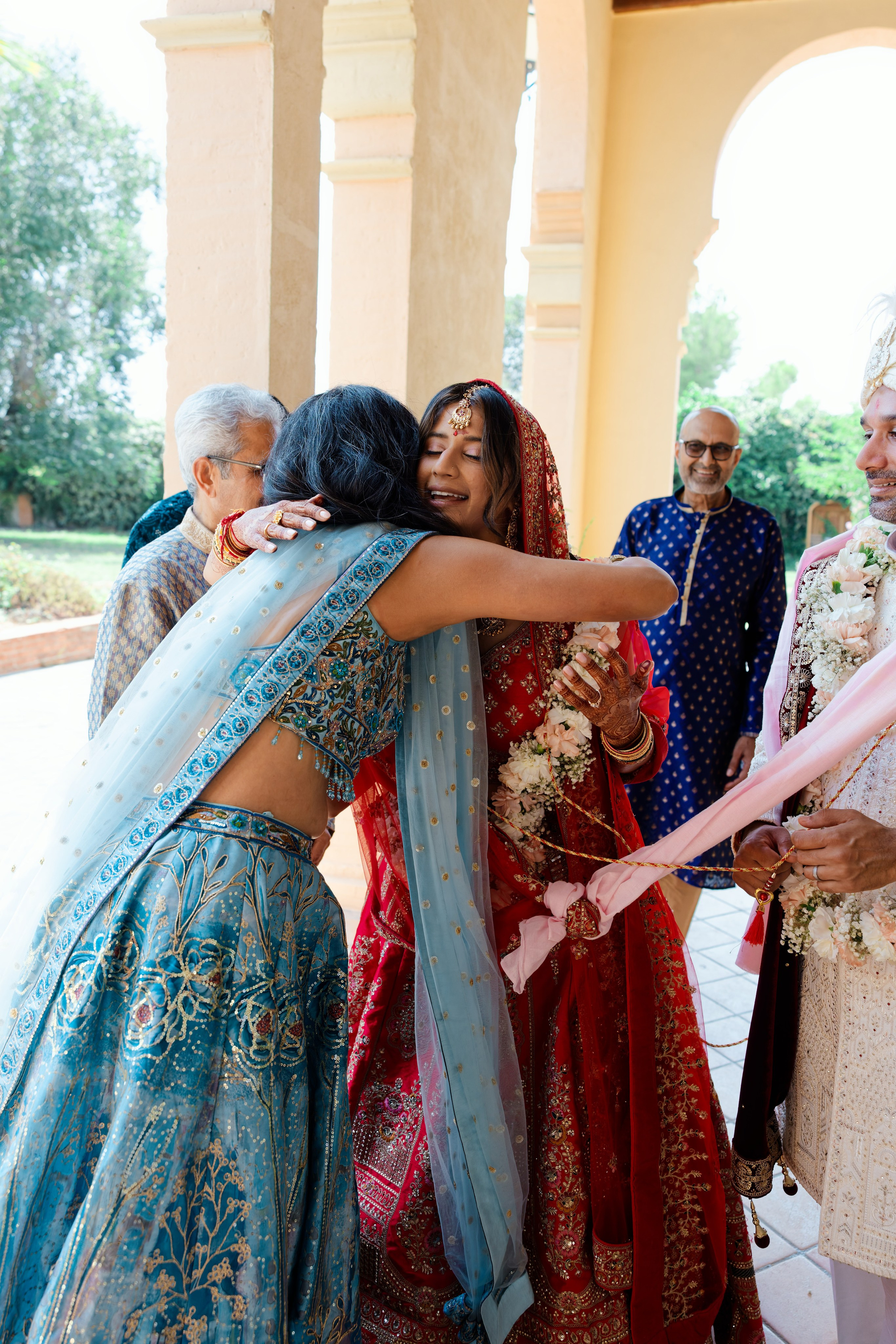 Indian wedding at Gran Villa Rosa, Barcelona