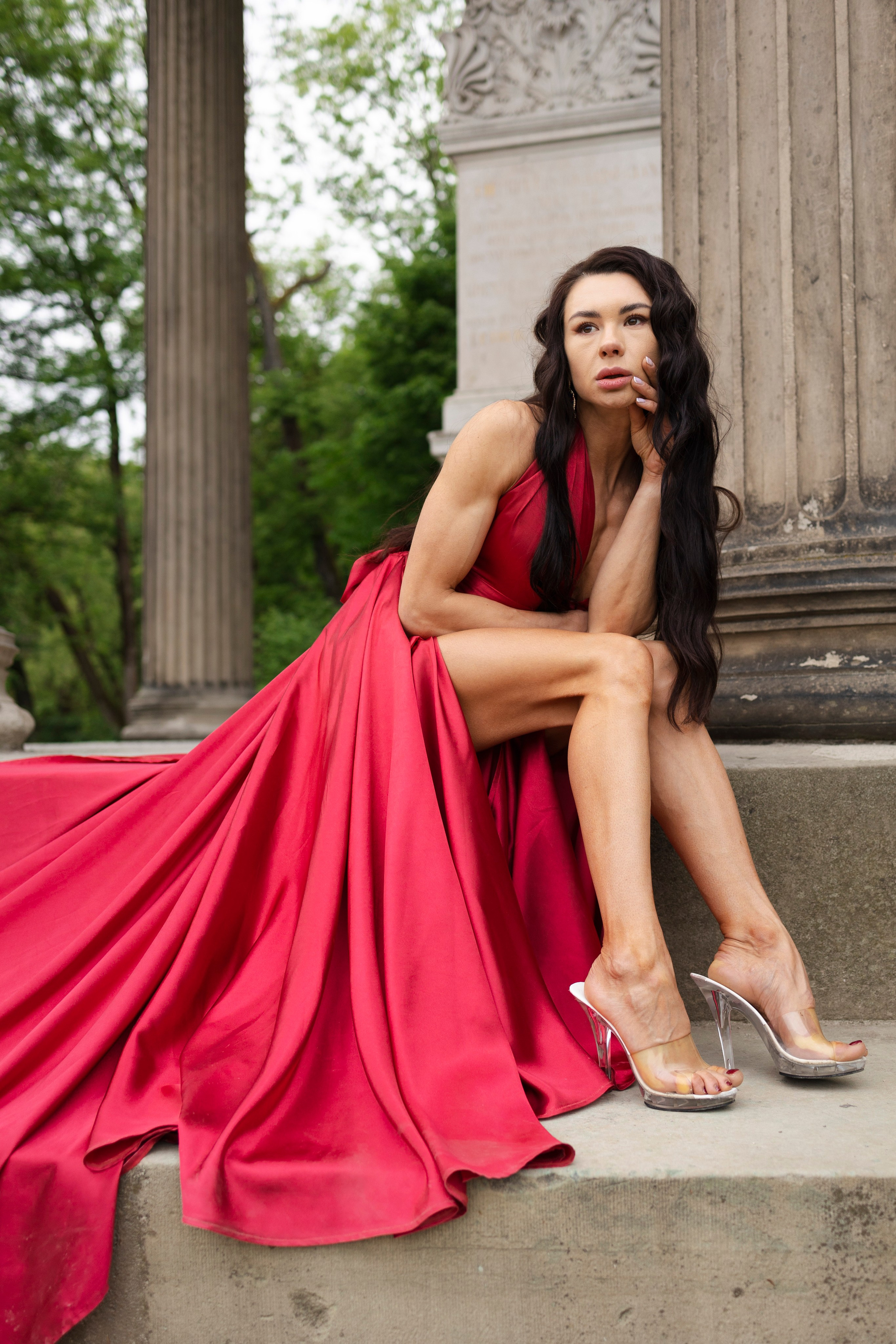 Long dresses shooting. Photographer in Munich