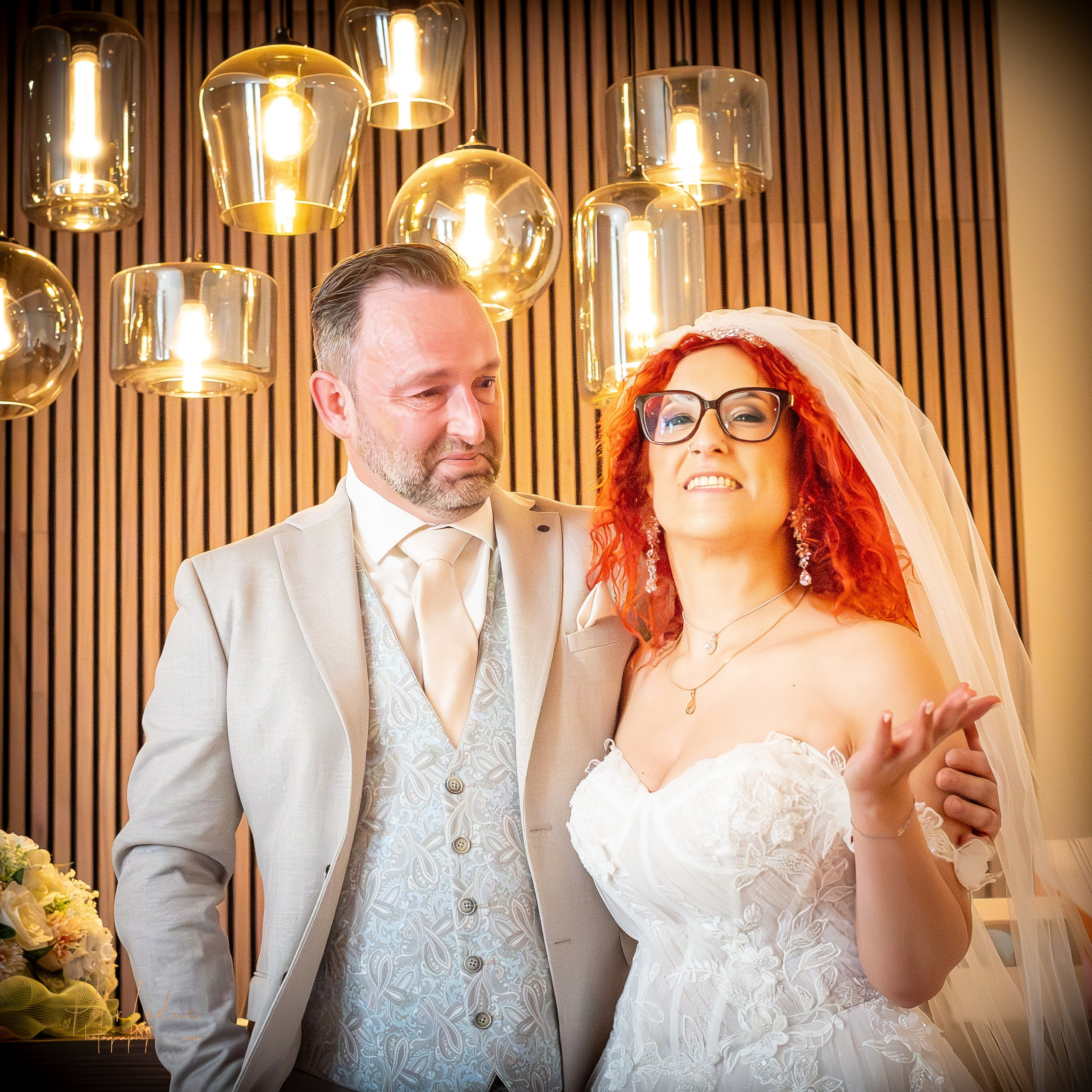 Huwelijk Romina en Danny. Fotograaf Peter Leduc