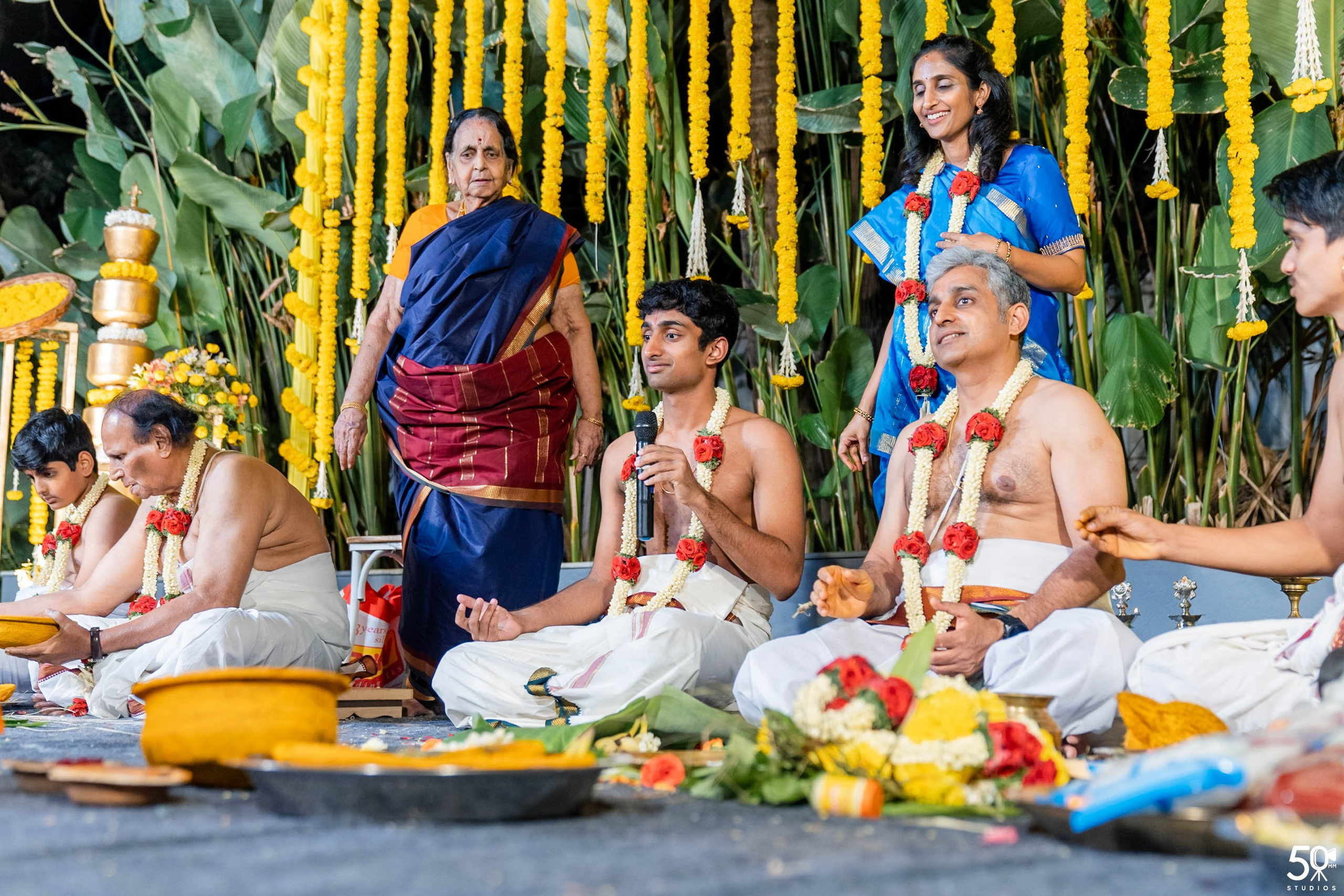 SANJAY AND SAKETH UPANAYANA. 50mm STUDIOS
