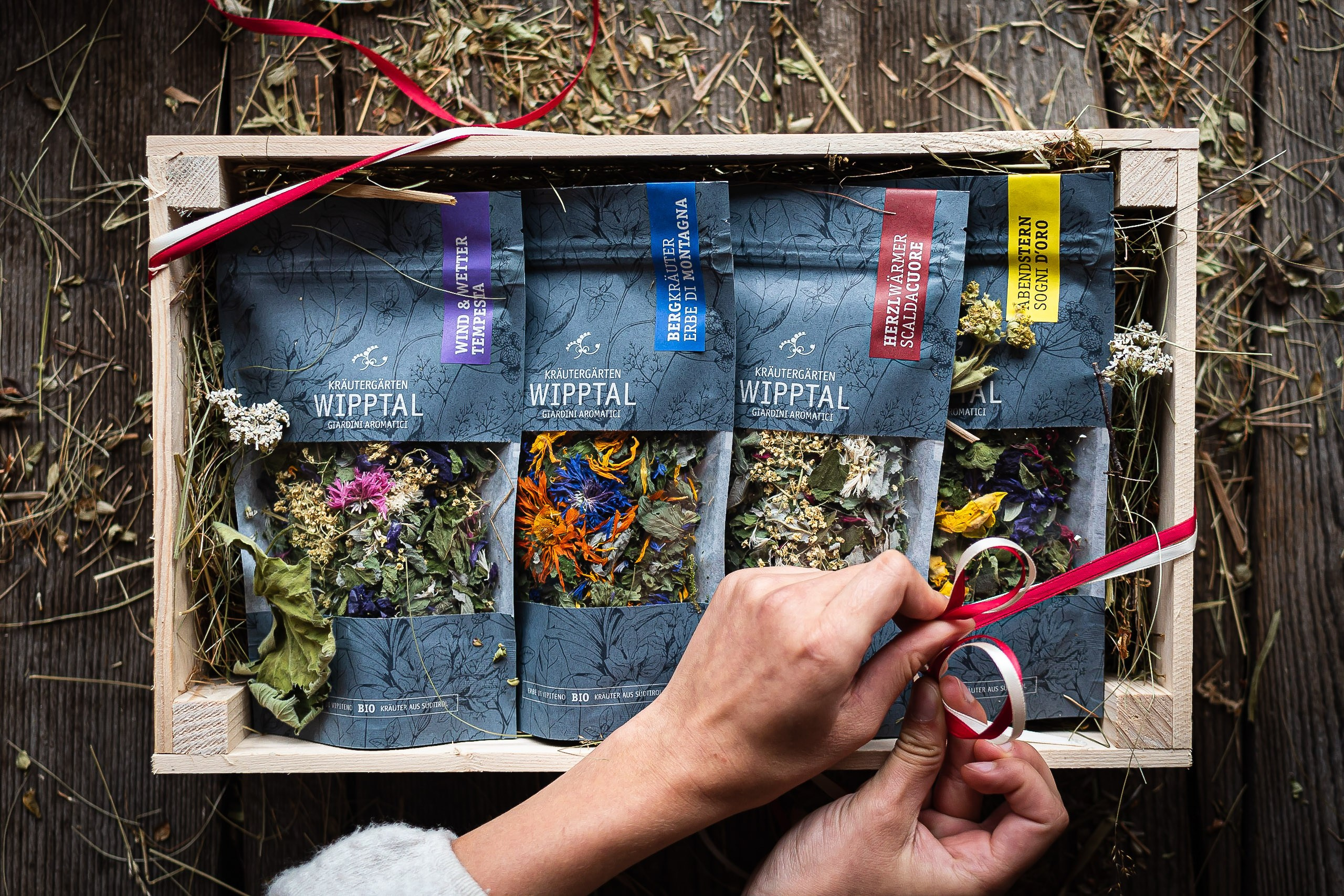Kräutergarten Wipptal. Familienfotografin aus Sterzing Elena Muehlsteiger