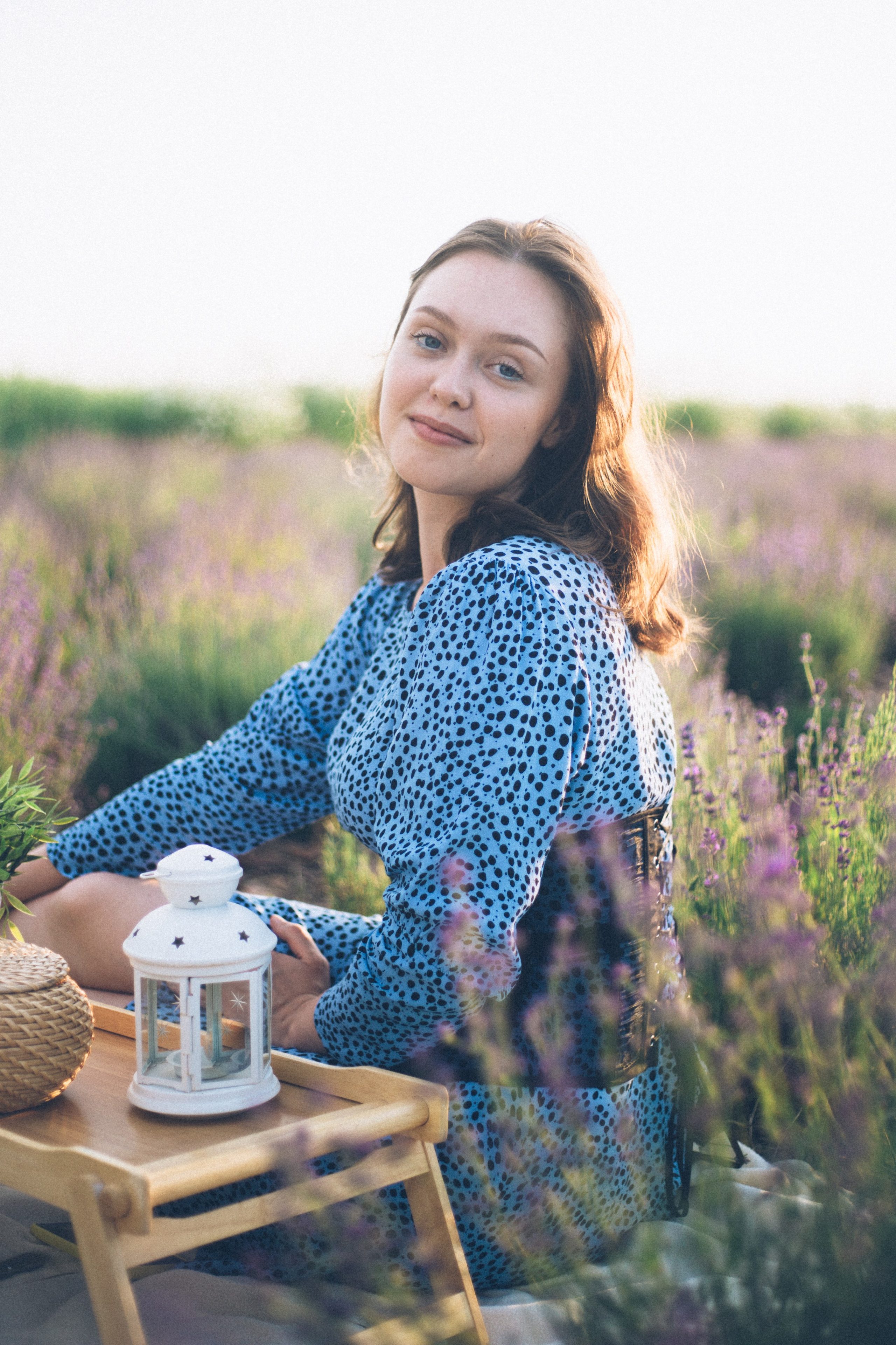 Lavender field. Photographer Anna Curly | Weddings and Events in Dubai