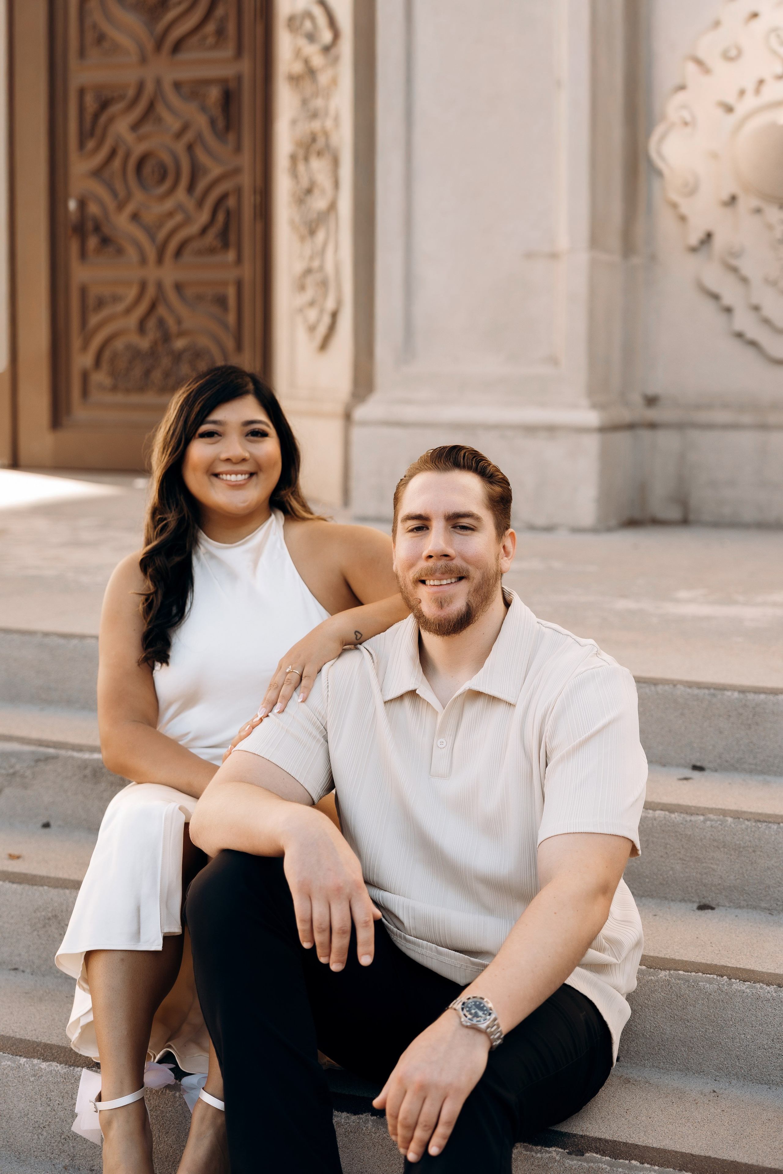 Jenn and Vince. Wedding and family photographer San Diego