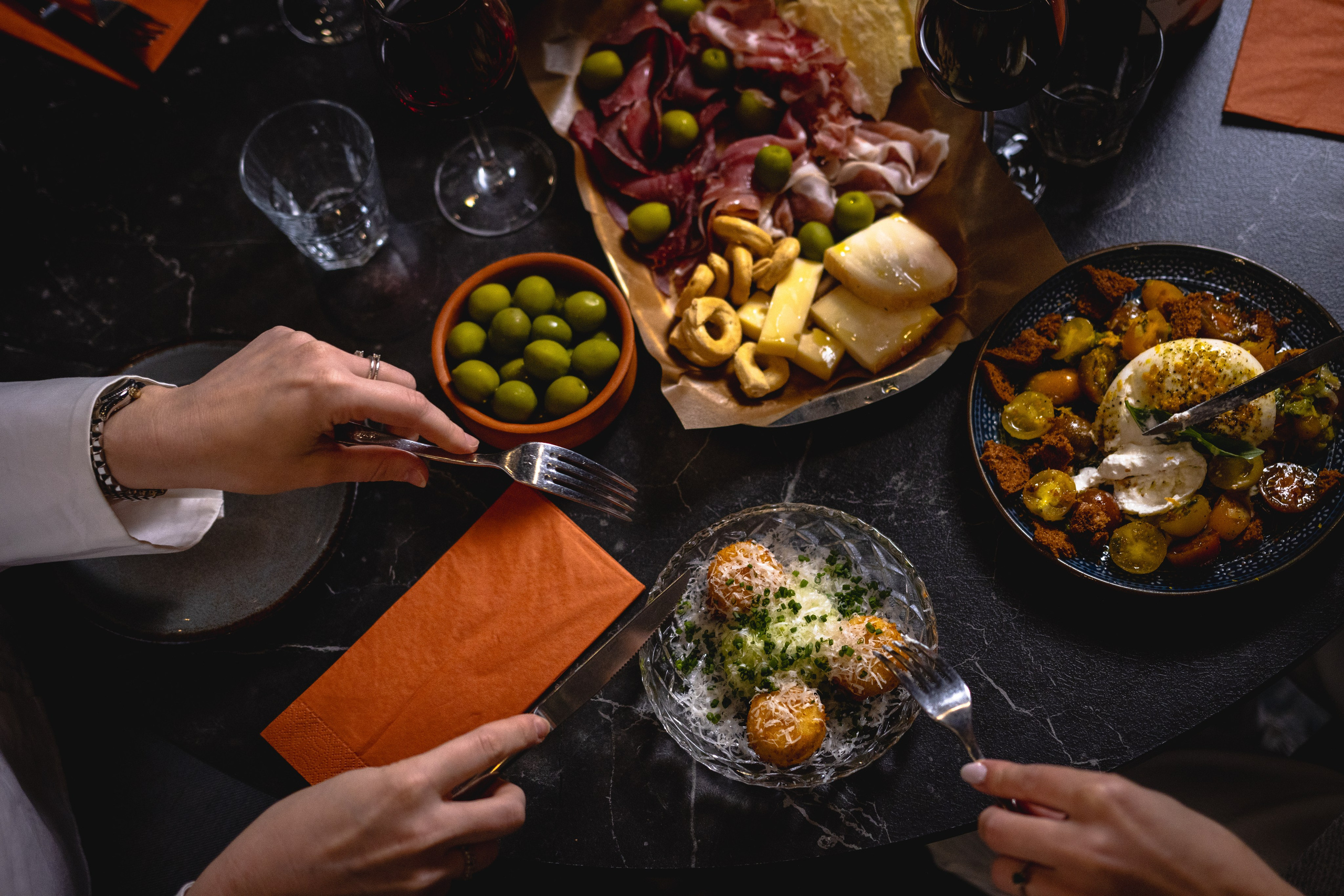 Italian Restaurant. Photographer in Gothenburg Aleksandra Stroganova