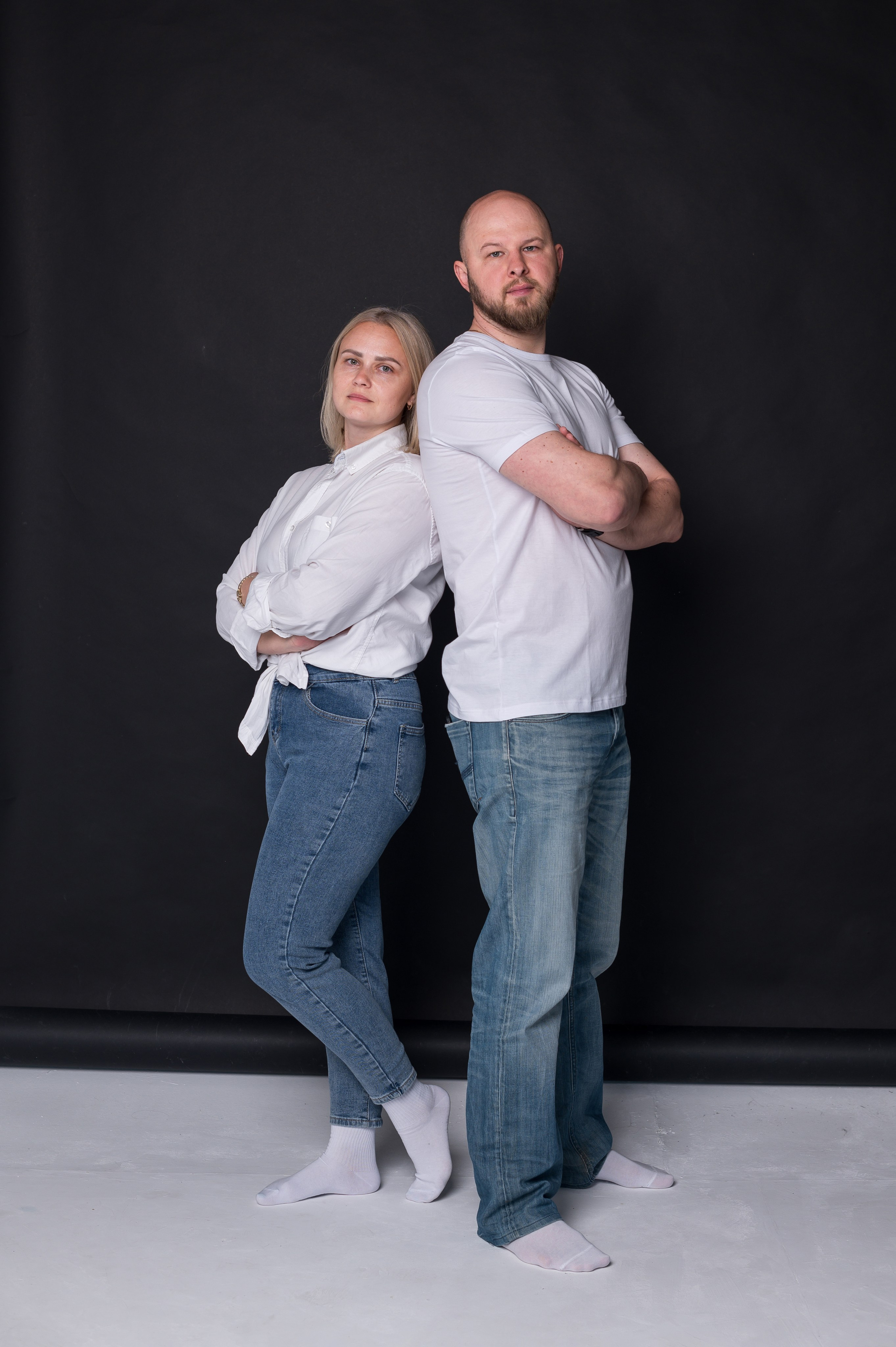 Семейная фотосессия в студии. Семейный и детский фотограф в Минске Надежда Савицкая