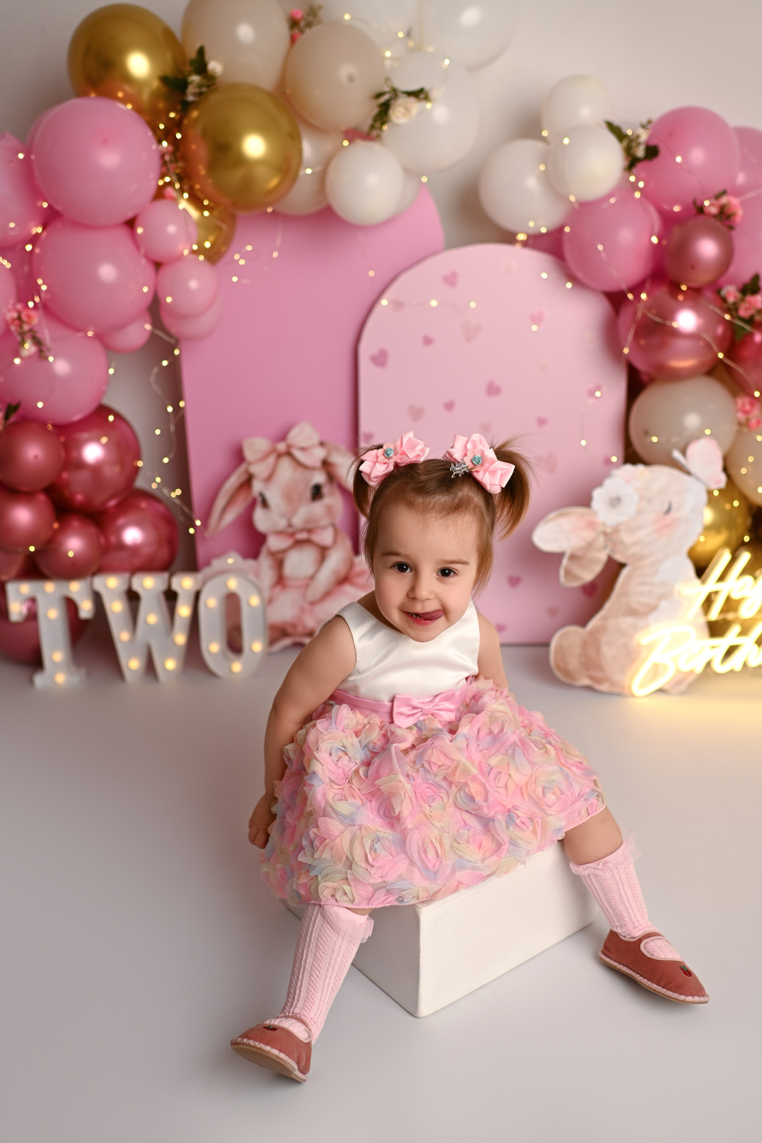 Cake Smash Fotoshooting zum ersten, zweiten Geburtstag. Neugeborene, Baby Fotografin in Düren (NRW) - Vitalina Unruh