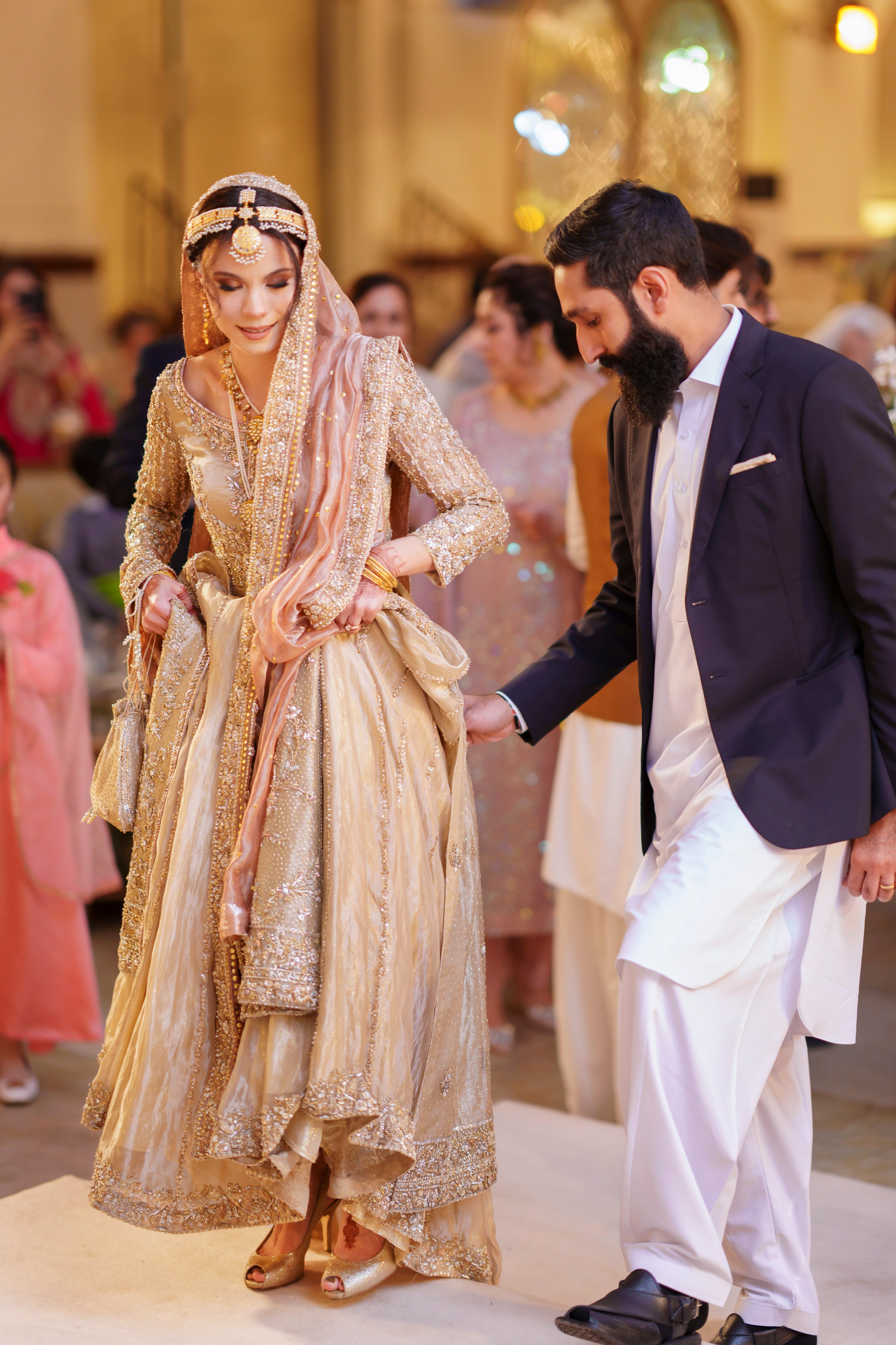 Malia and Behrad. House of Taimur Riaz Khan