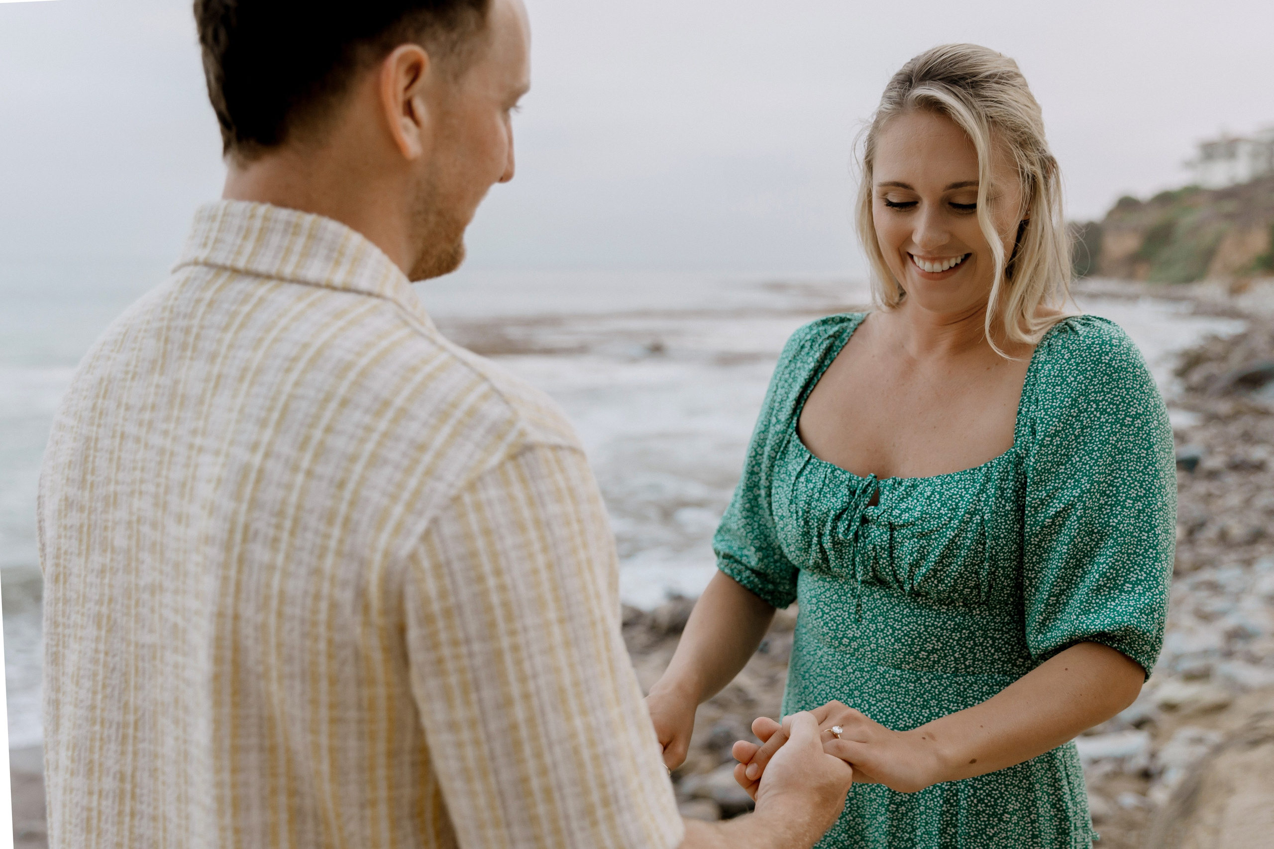 Proposal Photography at Terranea Resort, Los Angeles | Taya Frank. Southern California Family and Couple Photographer
