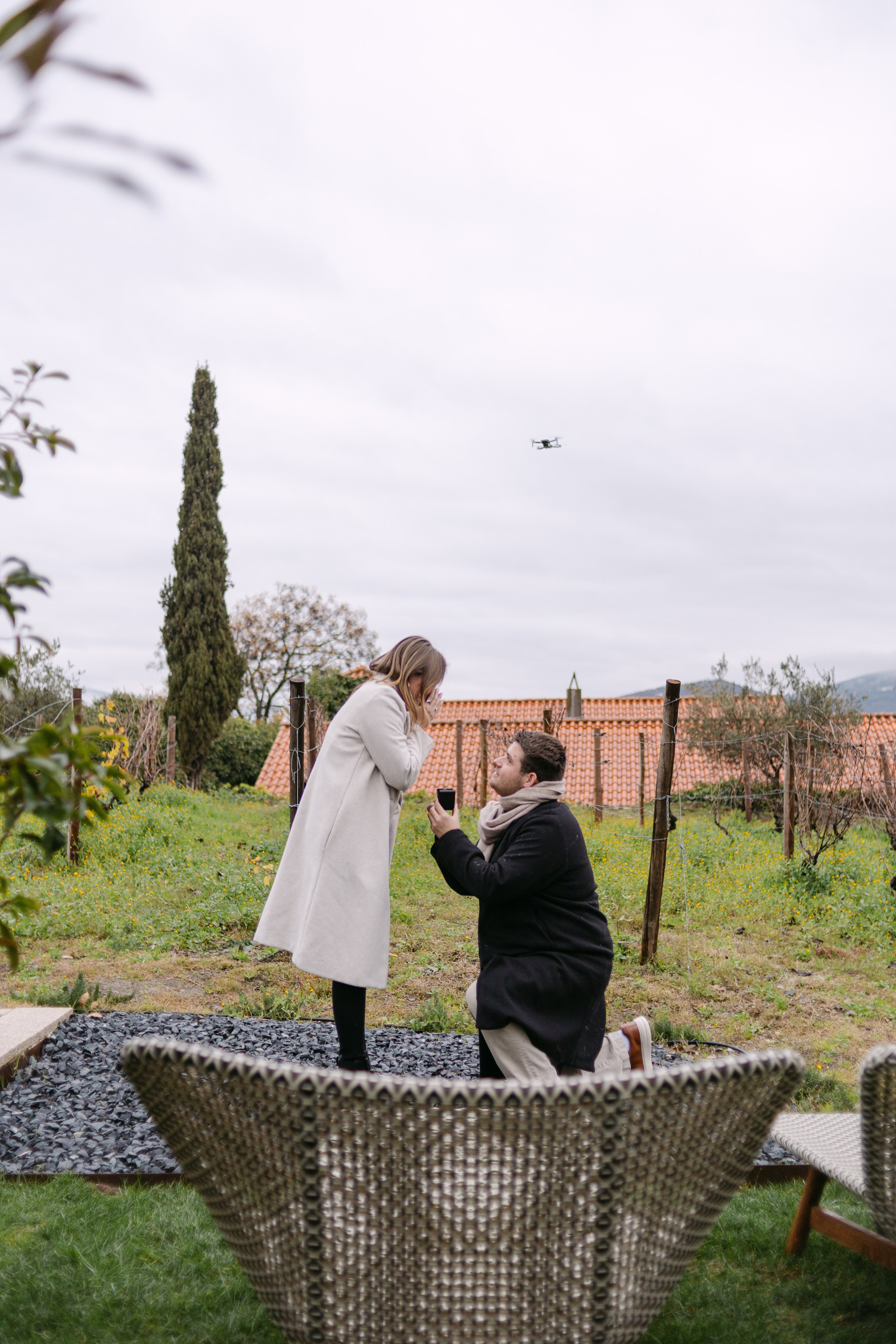 Proposal Sandro — Quinta Pacheca. Wedding and couple photographer in Porto