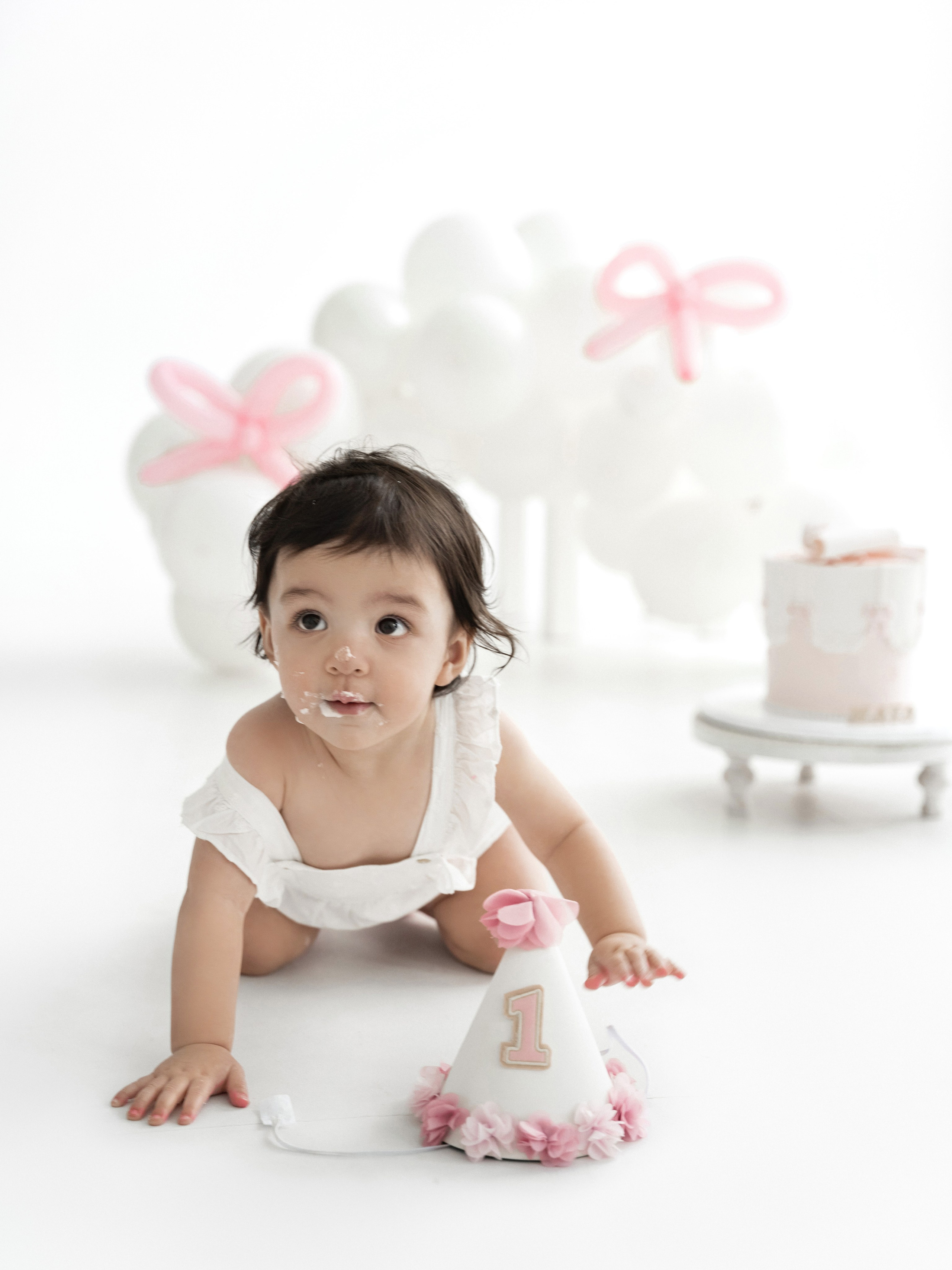 First birthday photoshoot Eva