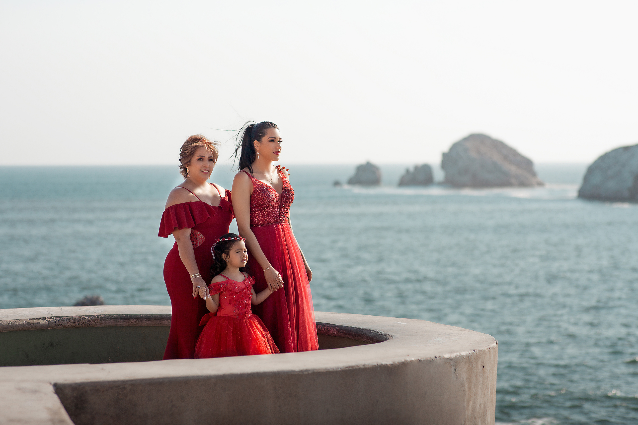 Sesión familiar 3 generaciones para Jessica. Виктория Кастельянос. Русскоязычный фотограф в Мексике