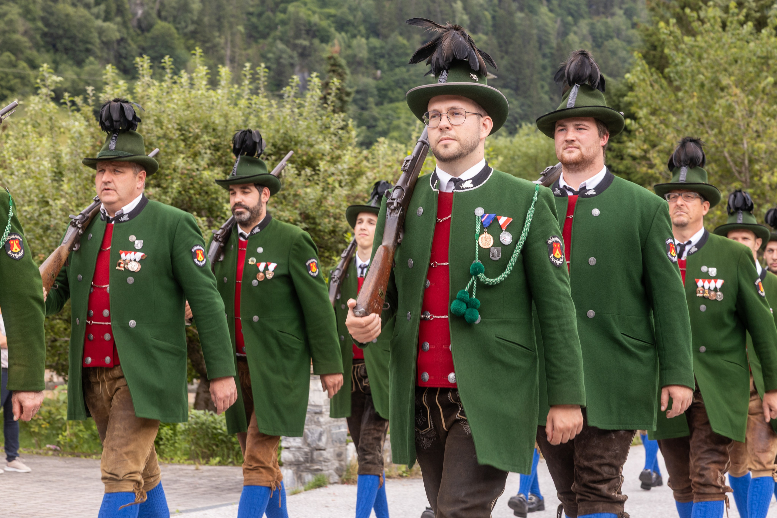 SCHÜTZENKOMPANIE, Dorfgastein, 12.07.2025. Guzel Kolobova| Fotografin| Salzburg