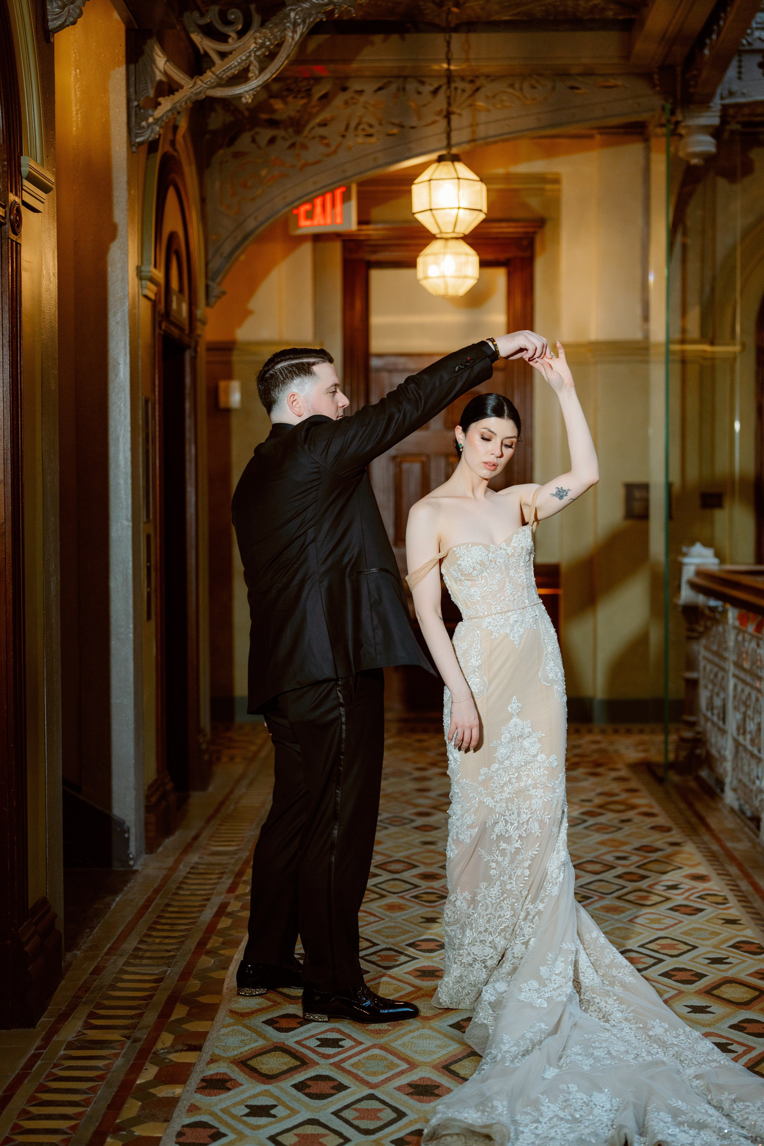 Monique and Robert’s Elegant Wedding at the Beekman Hotel. Wedding photographer and videographer New York | New Jersey