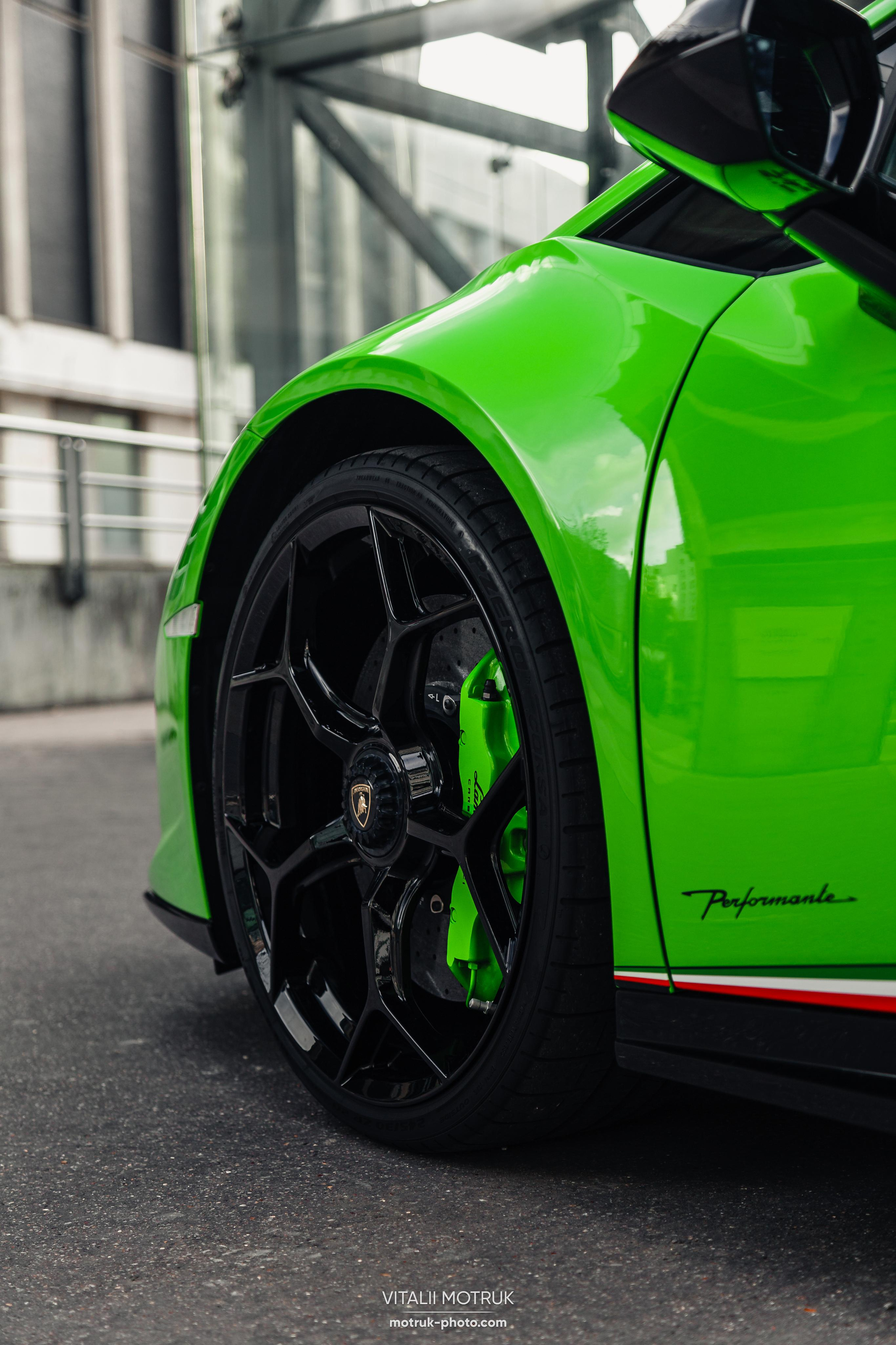 Lamborghini Huracan. Photographe de voitures à Paris — Vitalii Motruk