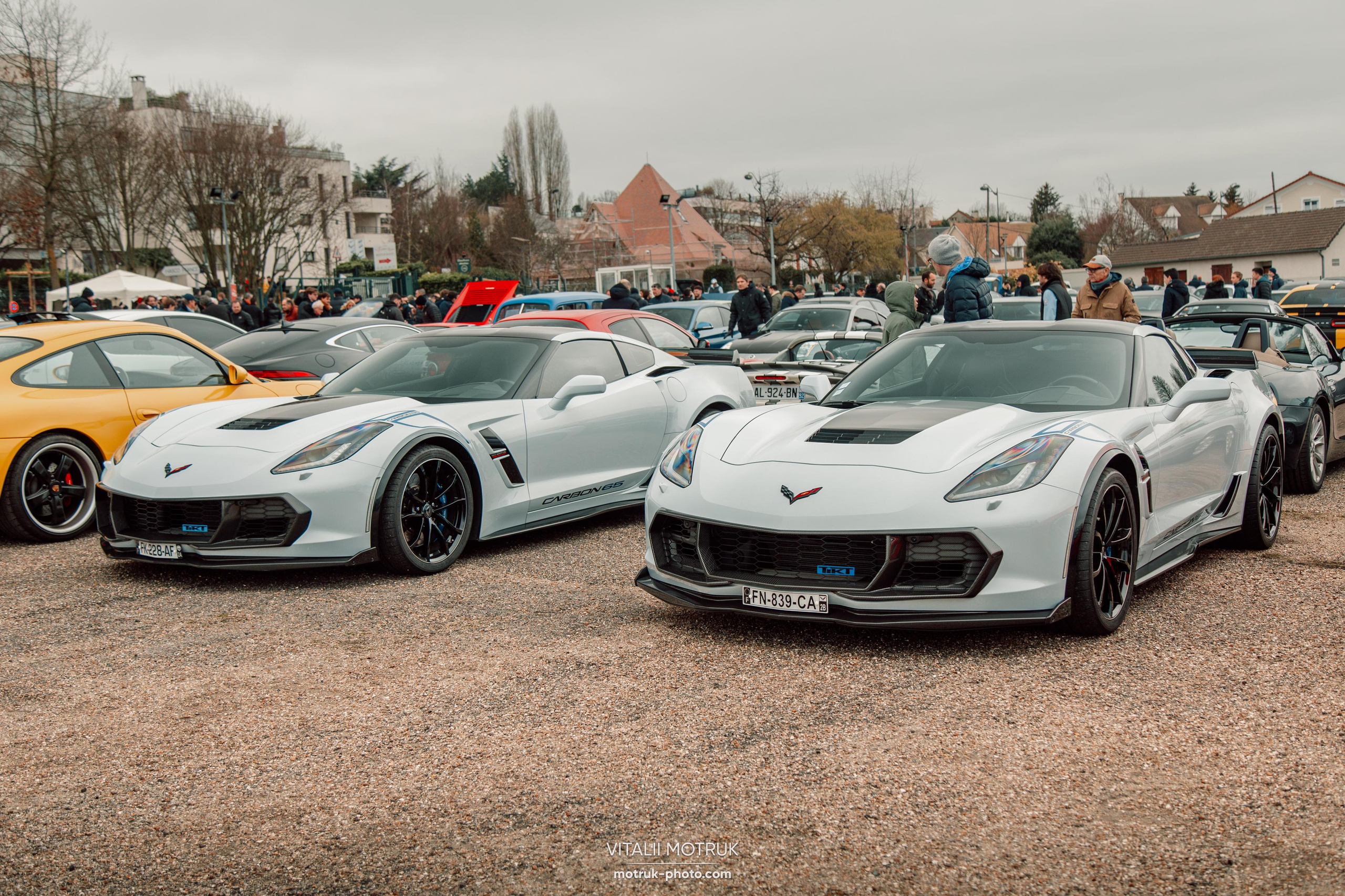 Cars and Coffee 12.02. Photographe de voitures à Paris — Vitalii Motruk