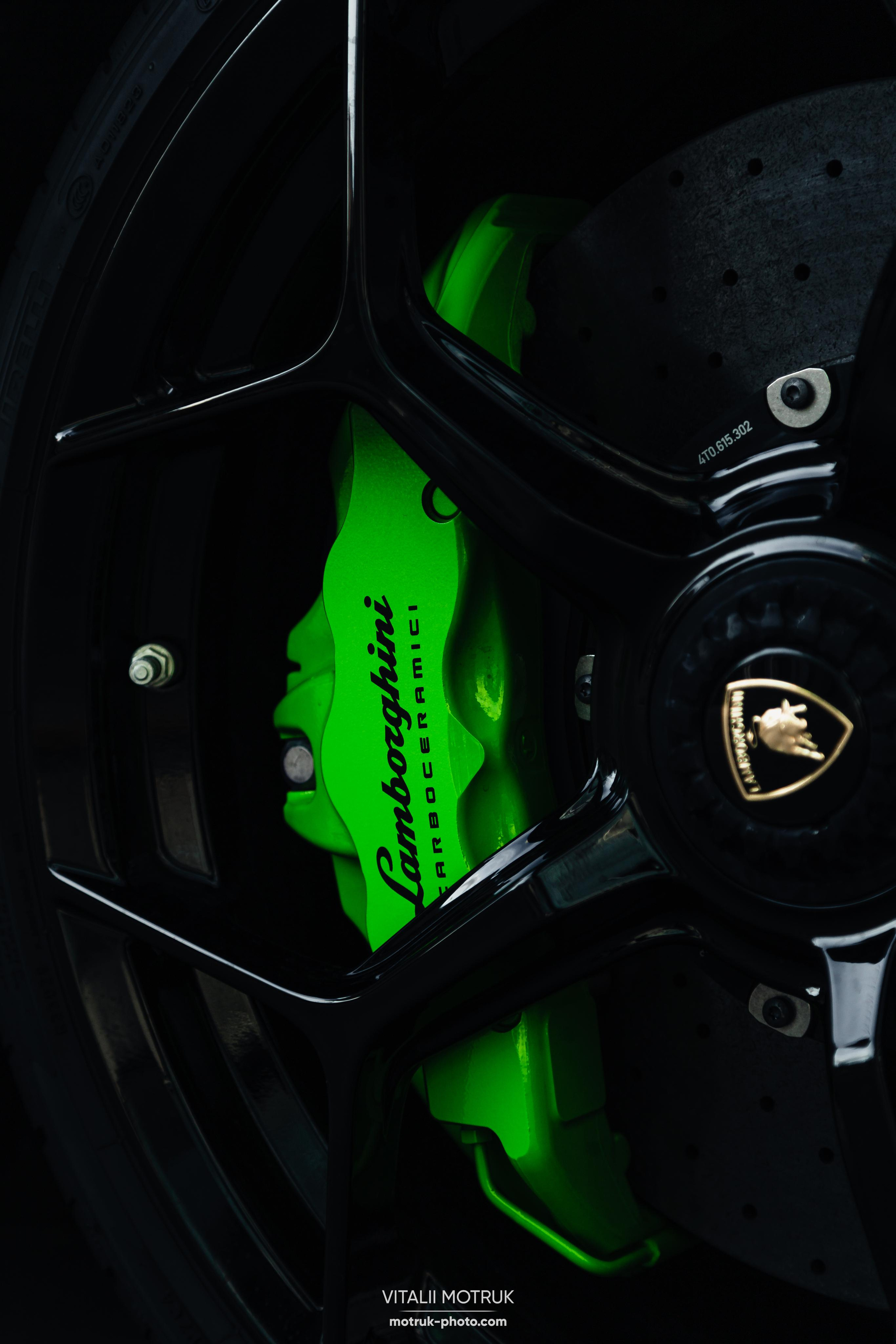 Lamborghini Huracan. Photographe de voitures à Paris — Vitalii Motruk