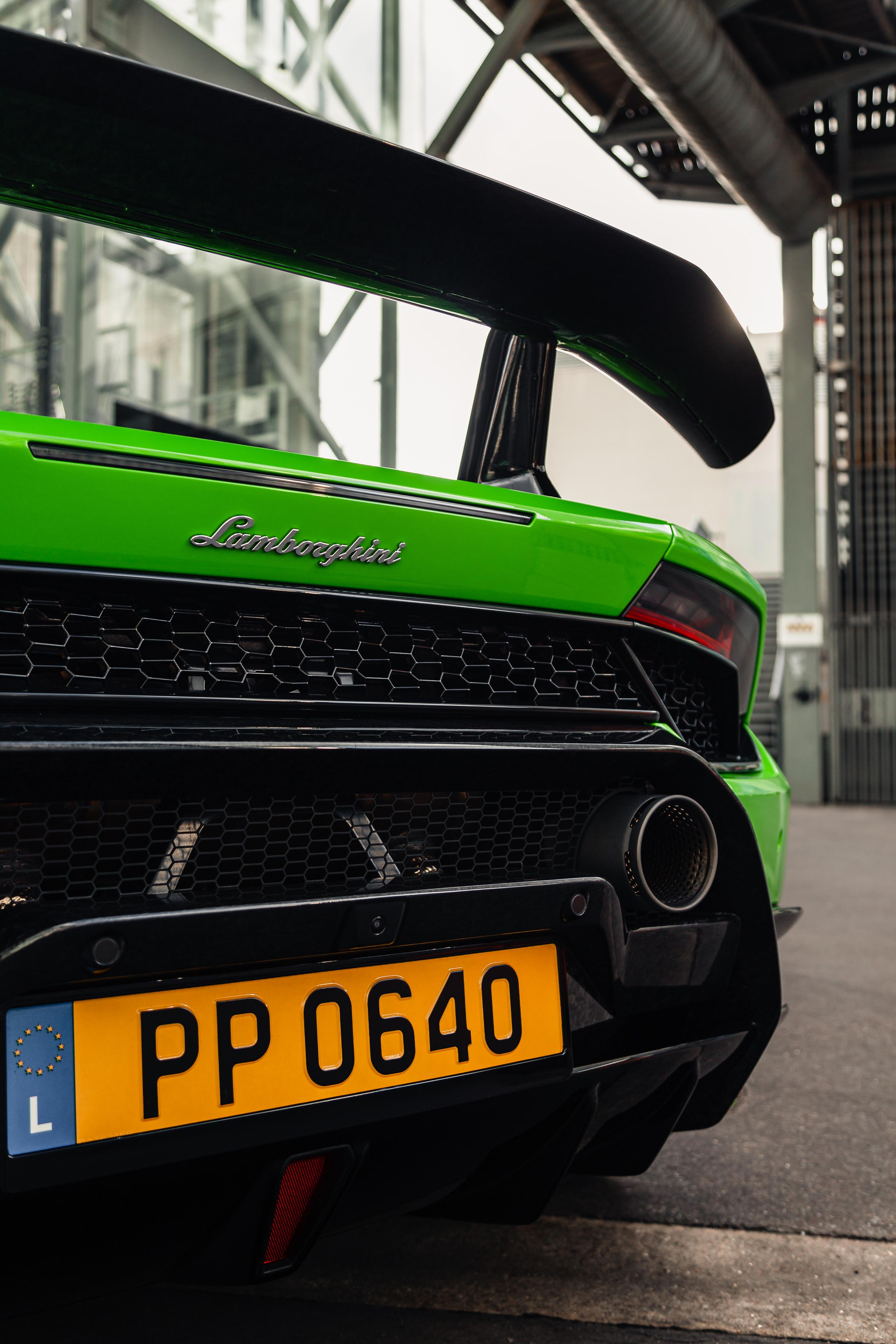 Lamborghini Huracan. Photographe de voitures à Paris — Vitalii Motruk