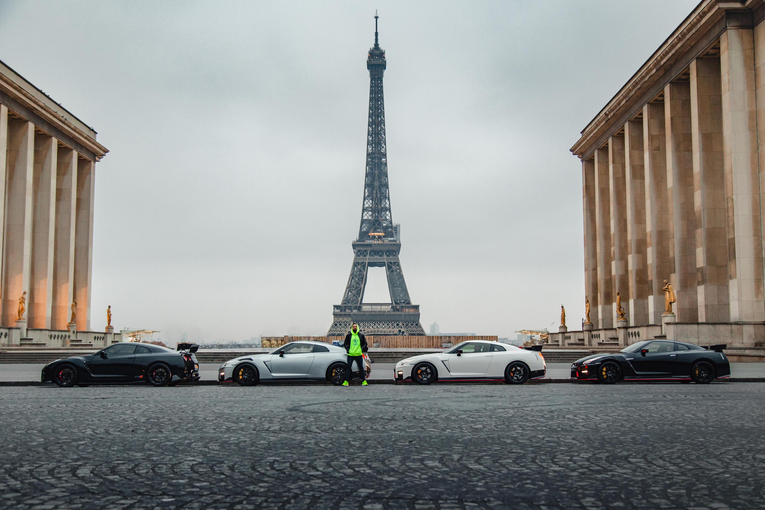 4 GTR’s. Photographer in Paris — Vitalii Motruk