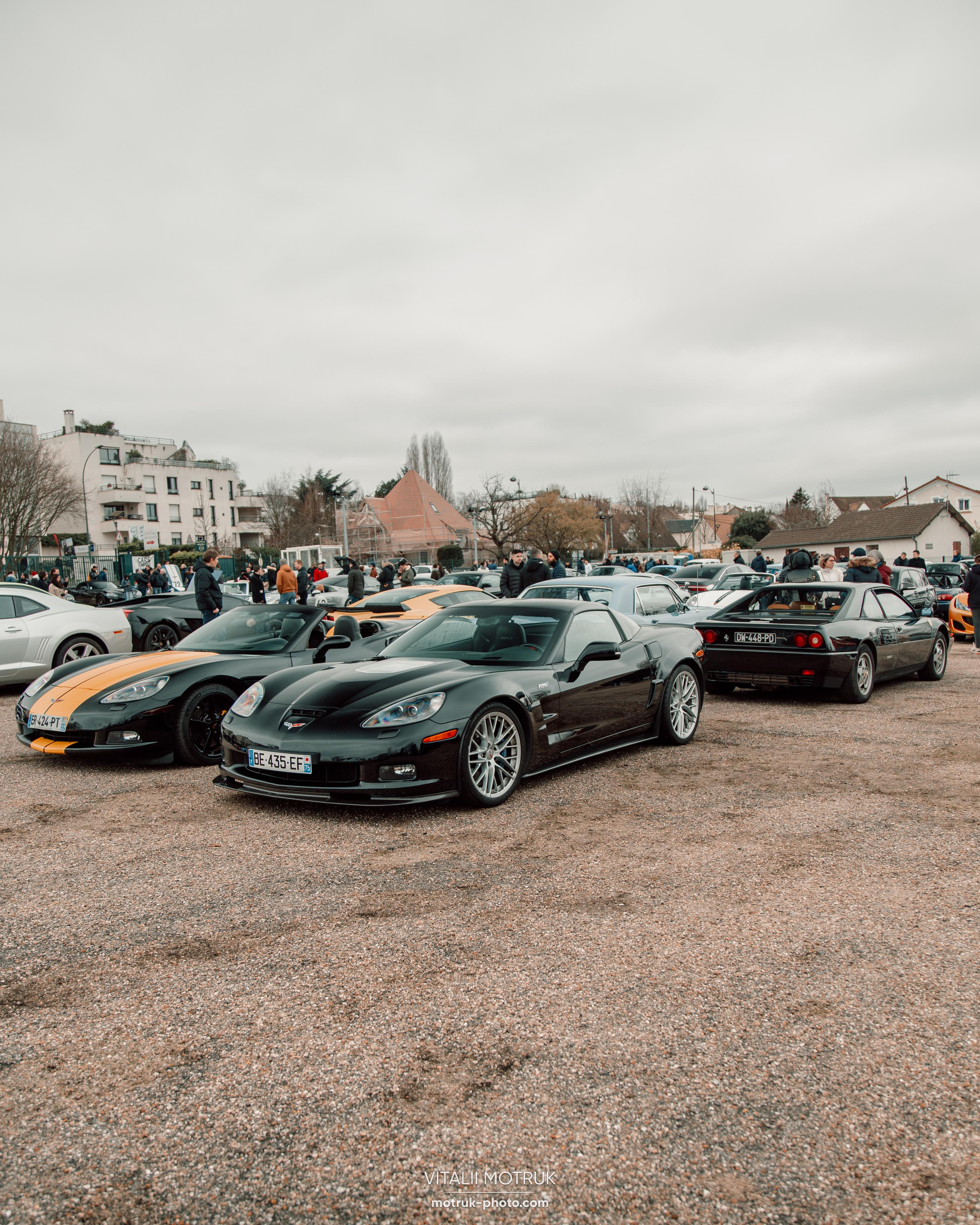 Cars and Coffee 12.02. Photographe de voitures à Paris — Vitalii Motruk