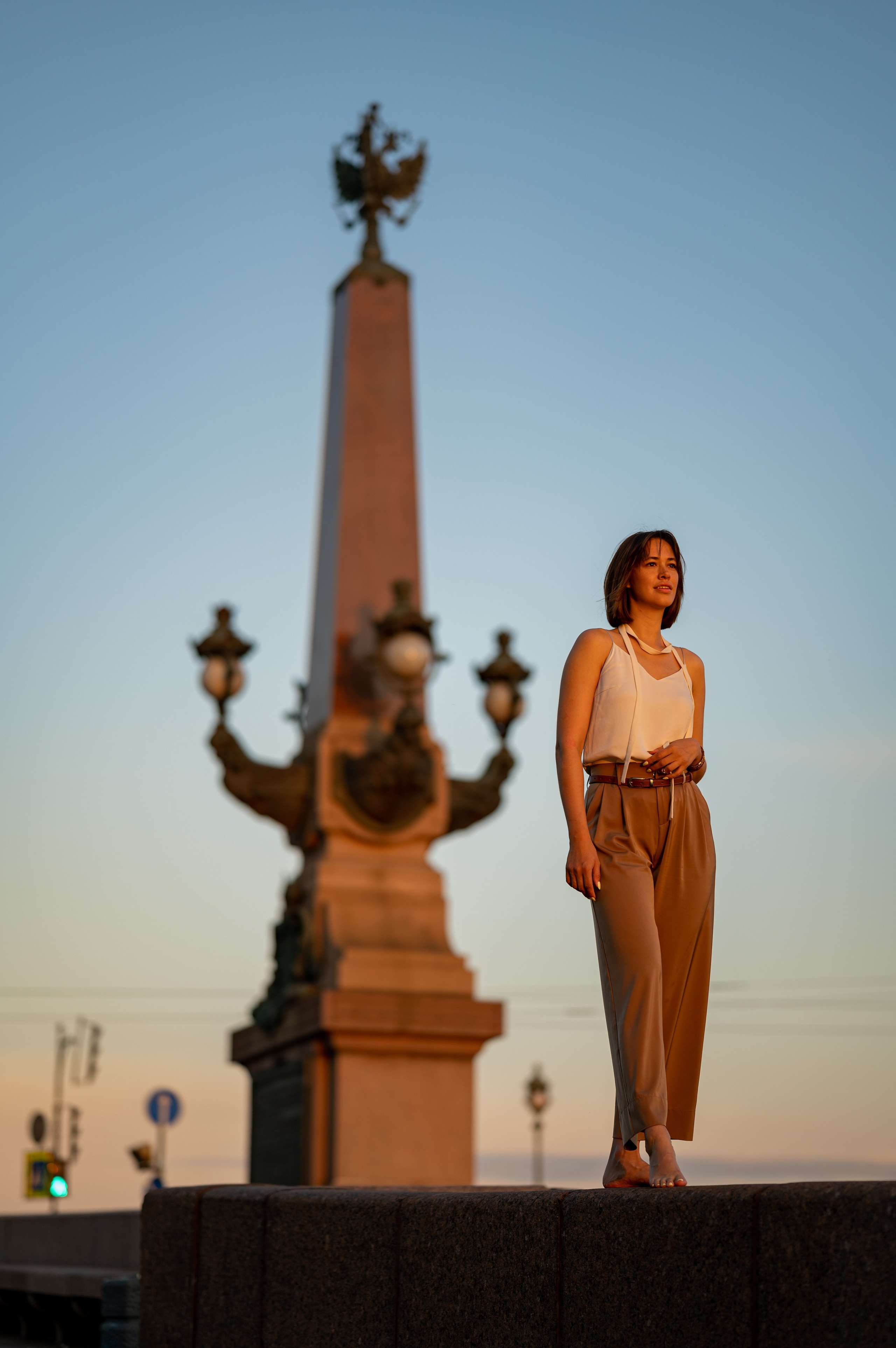 Liza — St. Petersburg and sunrise. Photographer Yulia Lushnikova, Based in Valencia