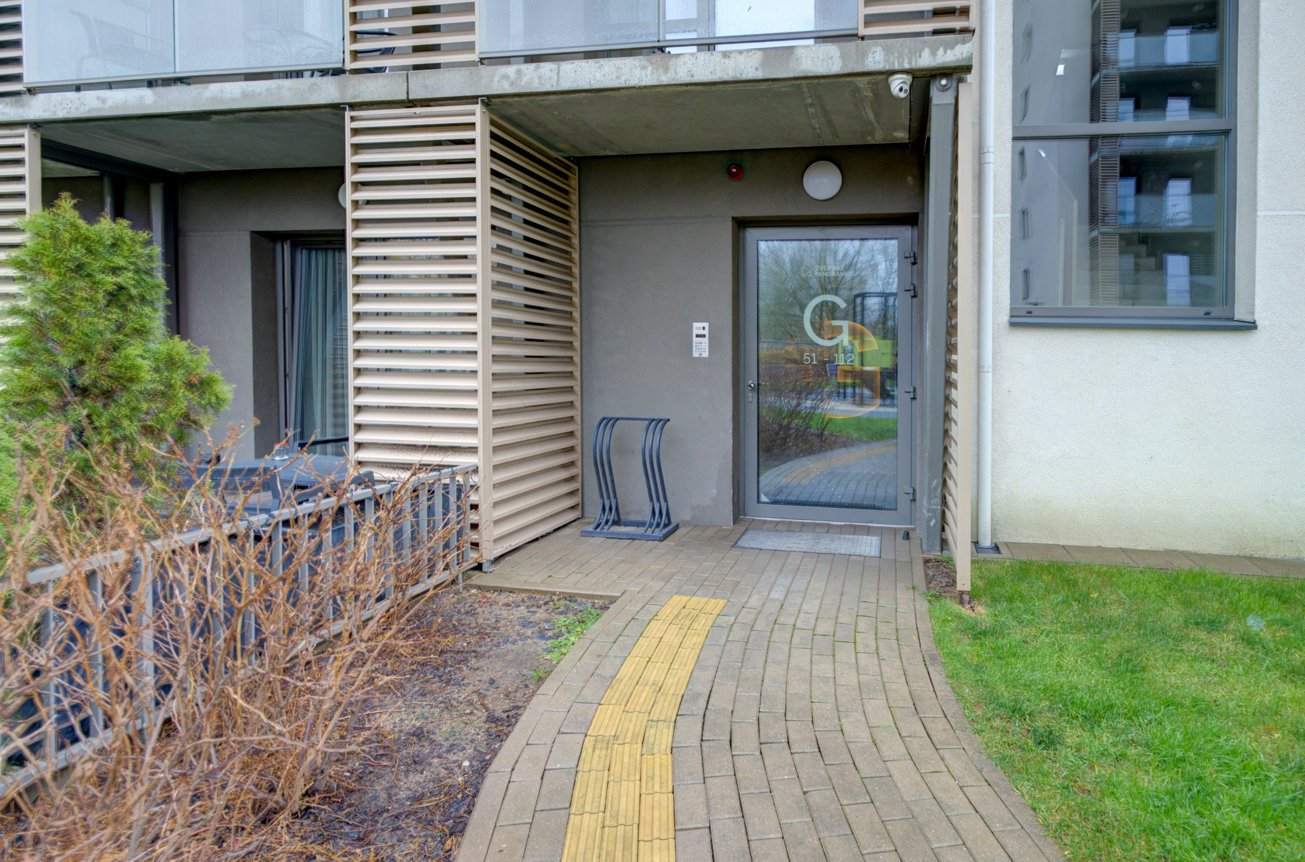 2-jų kambarių buto Vilnius fasadai. Nuotrauka. Fotografė - sapiegafoto.lt