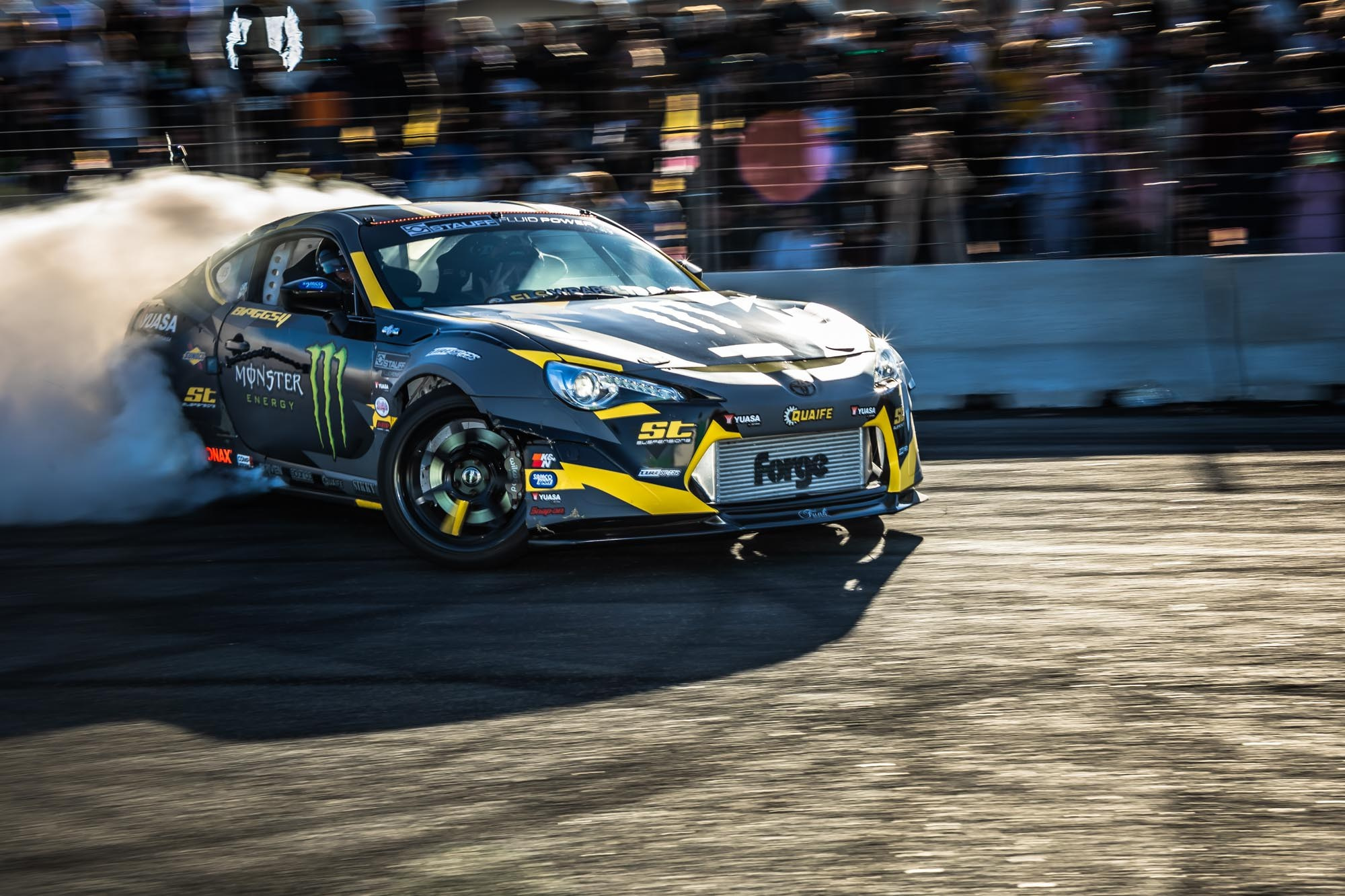 Drift. Deporte de captura de motor