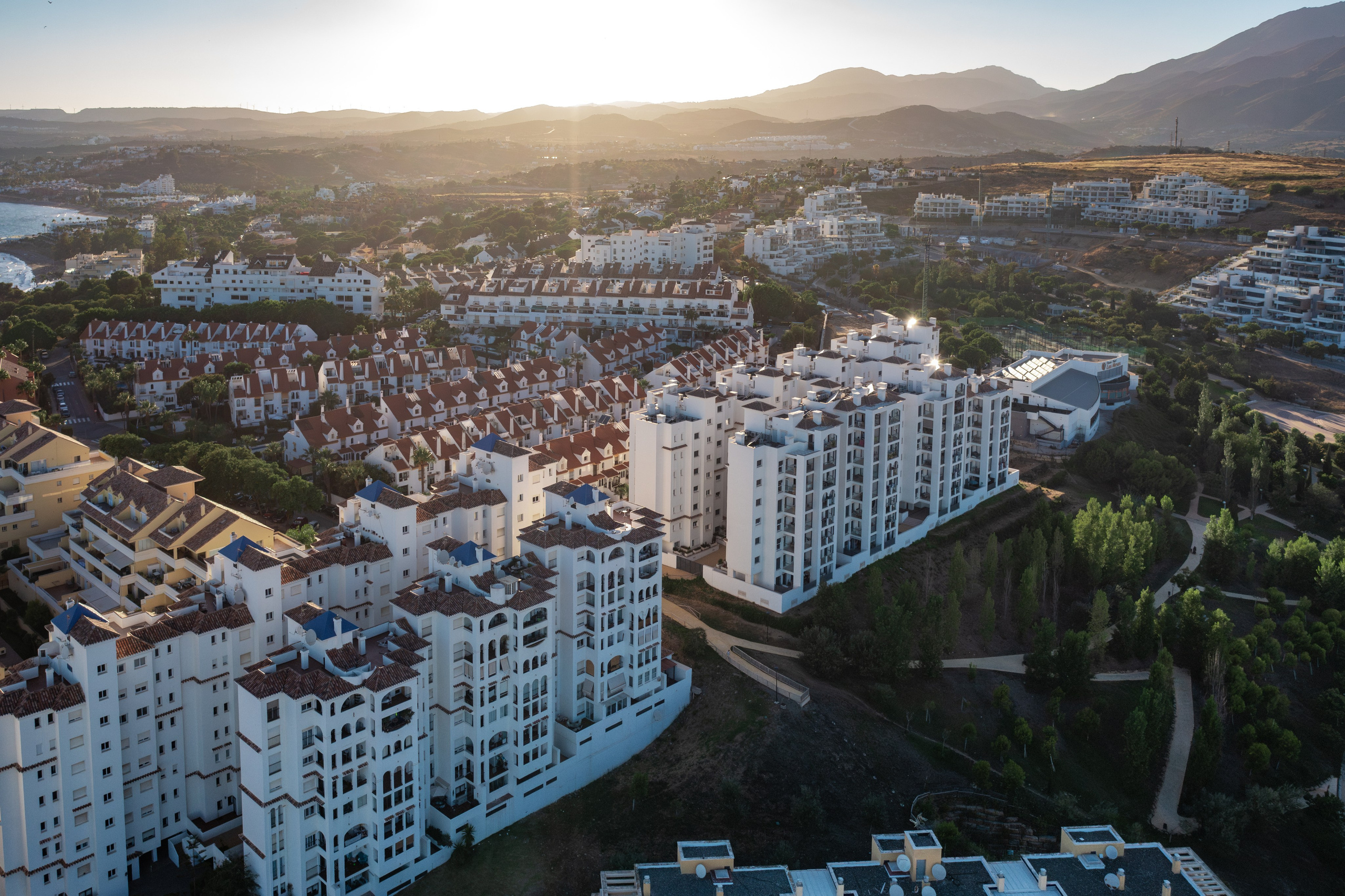 Estepona-based photographer captures city and coast with breathtaking drone view