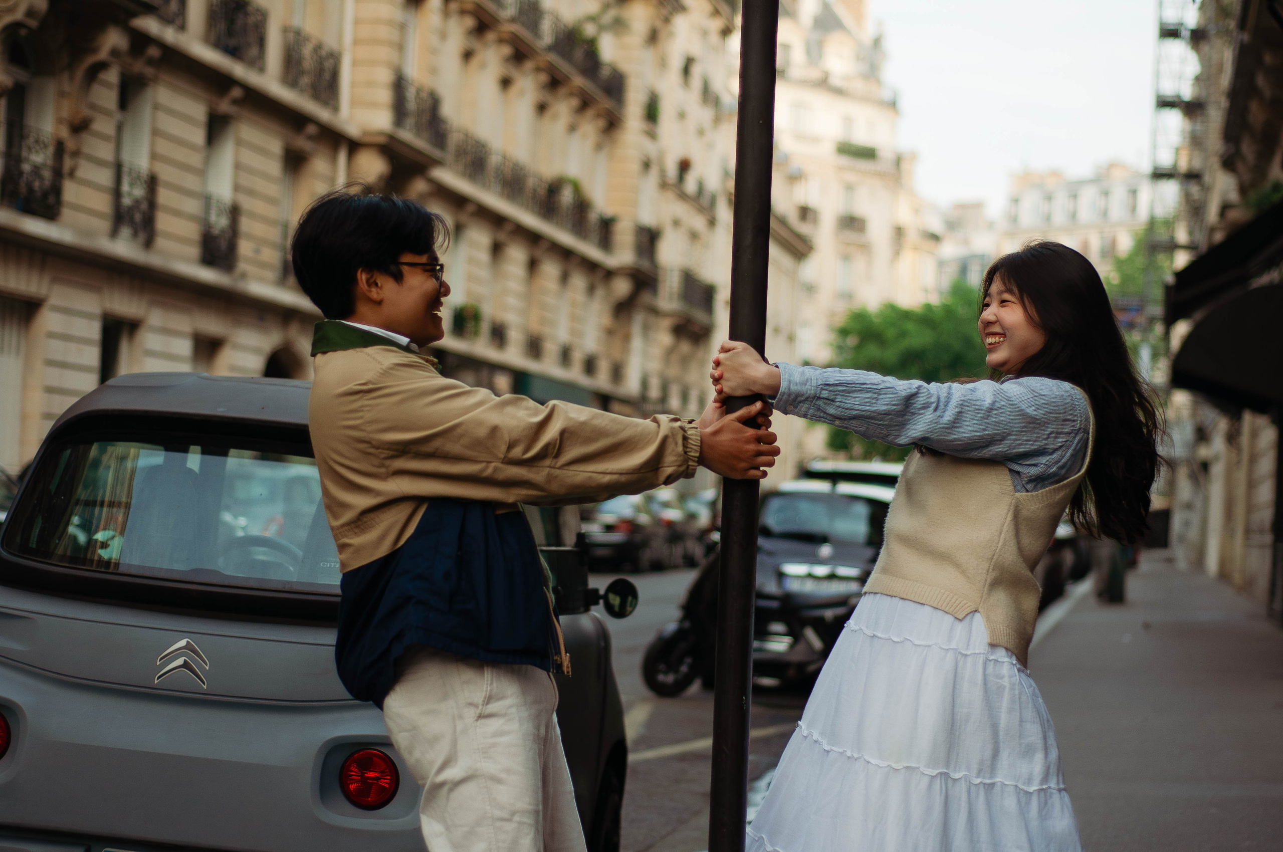 Парная фотосессия у Эйфелевой башни. Фотограф в Париже Полина Осипова