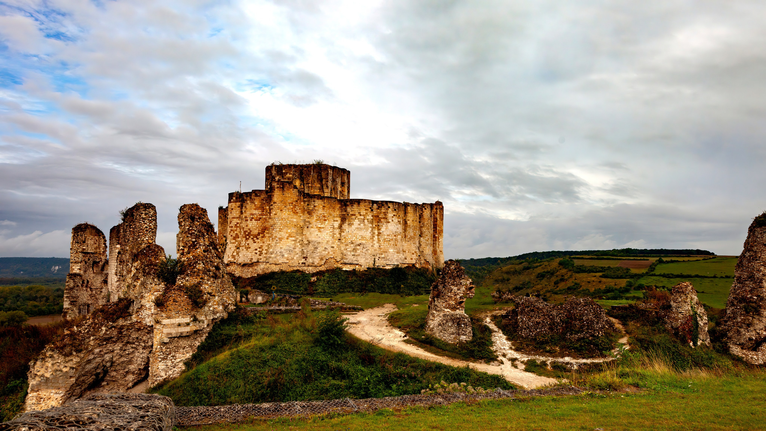 185.Château Gaillard.France.22.9.2024. Путешествия в формате 360......