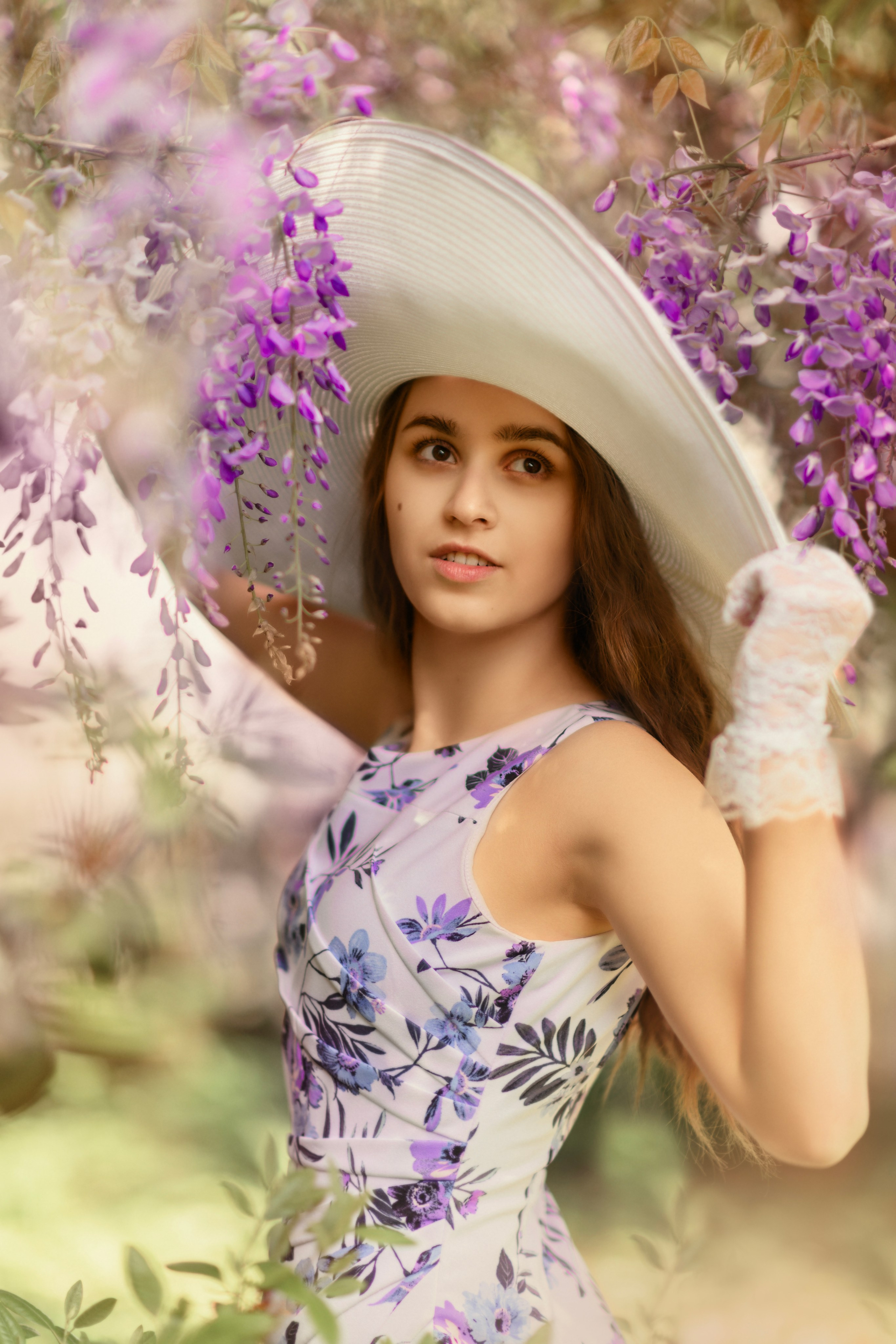 Lilac garden. Wedding & portrait photography in the Seattle Area. Helen Michelle photographer