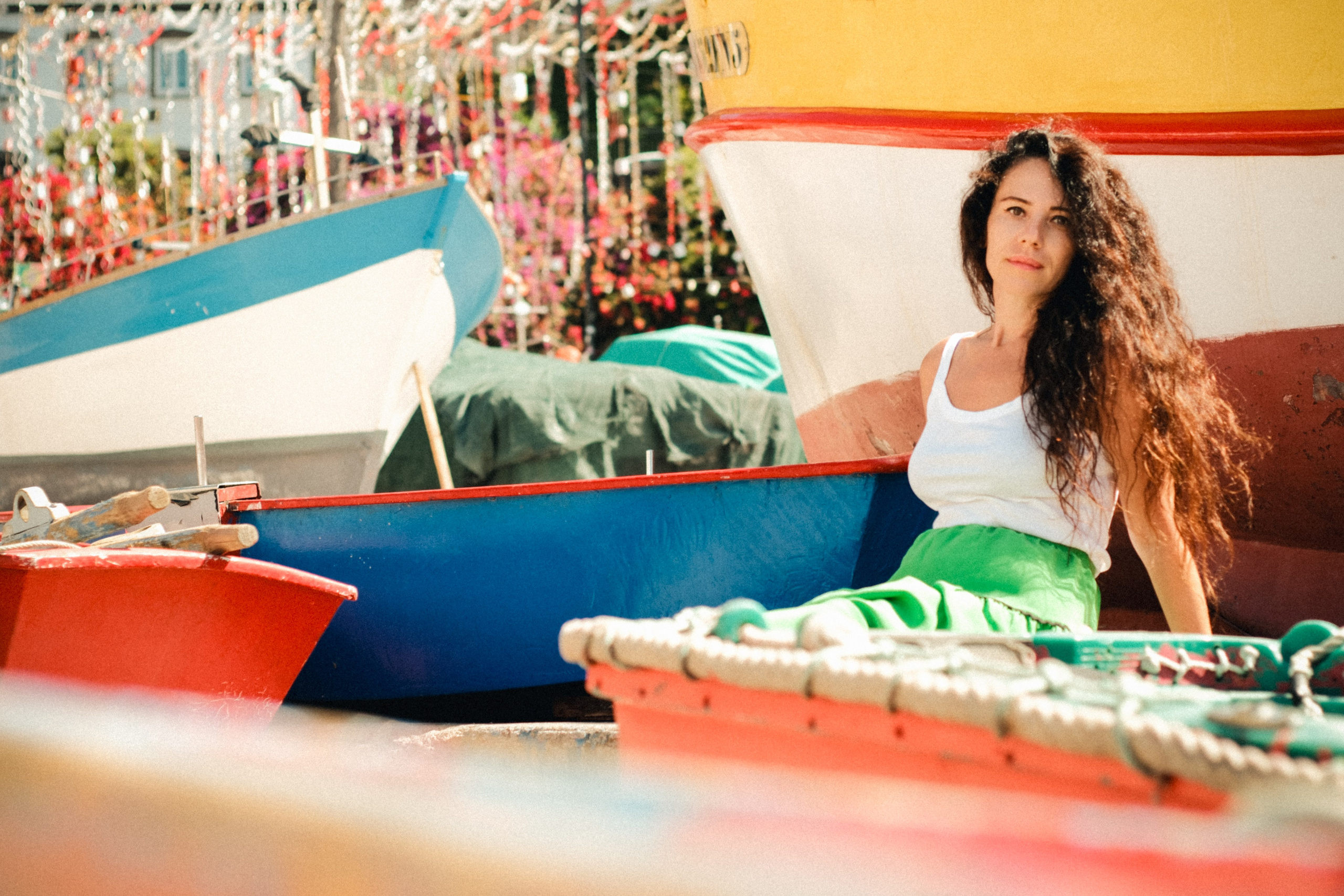 Meggy Câmara de Lobos + ocean. Portrait photographer in Madeira — Marina Shtukina