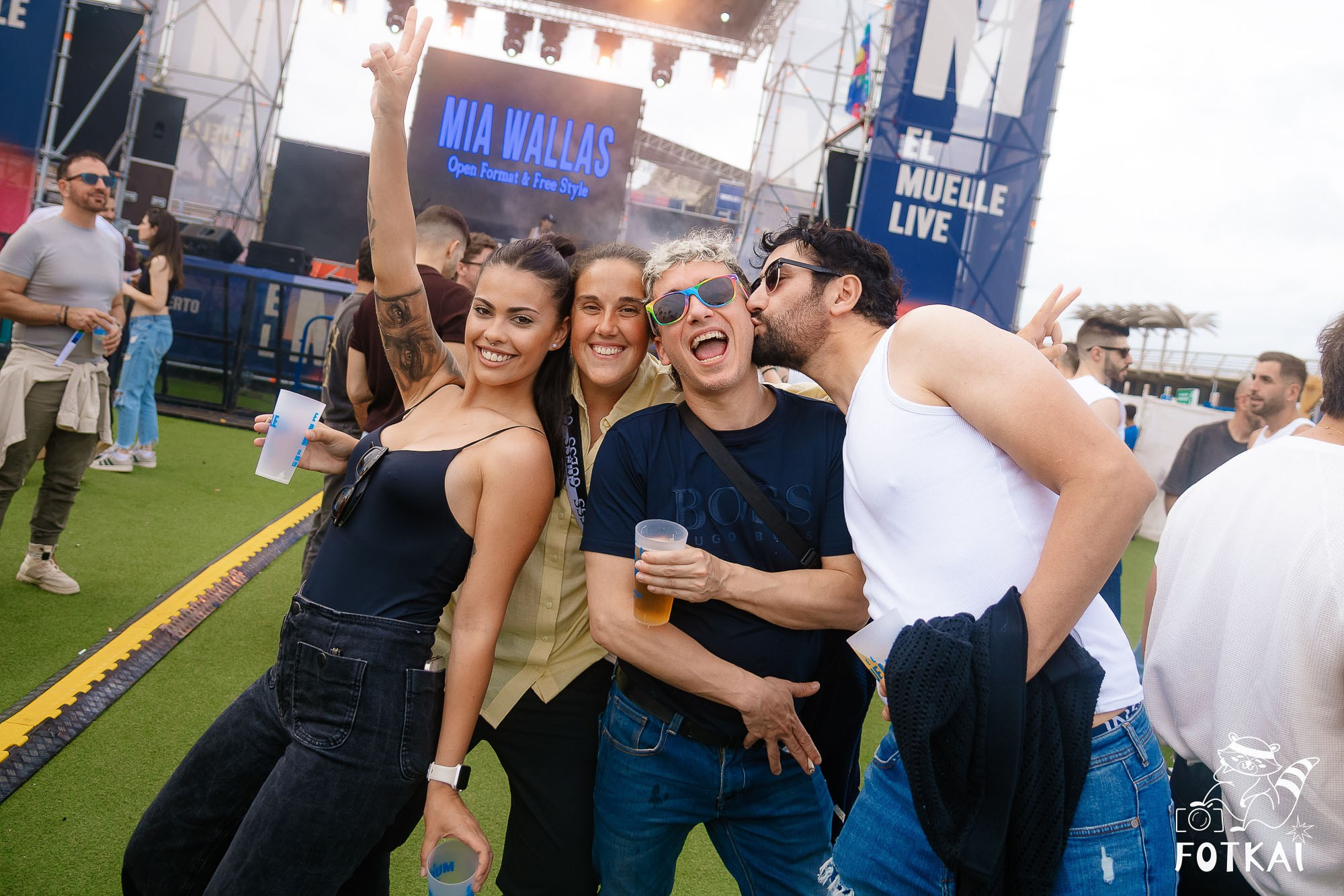 Cariña La Fiesta 2.0 — Fotos del evento en El Muelle Live, Alicante, 2026 | FOTKAI